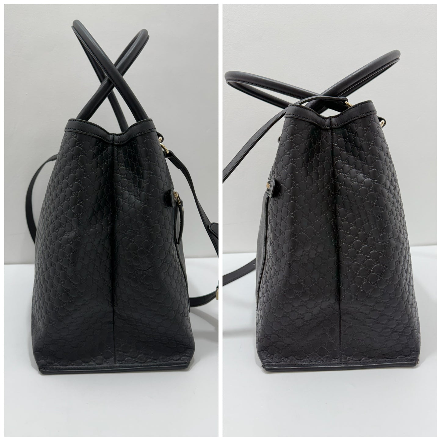 Gucci Microguccissima Leather Tote Bag