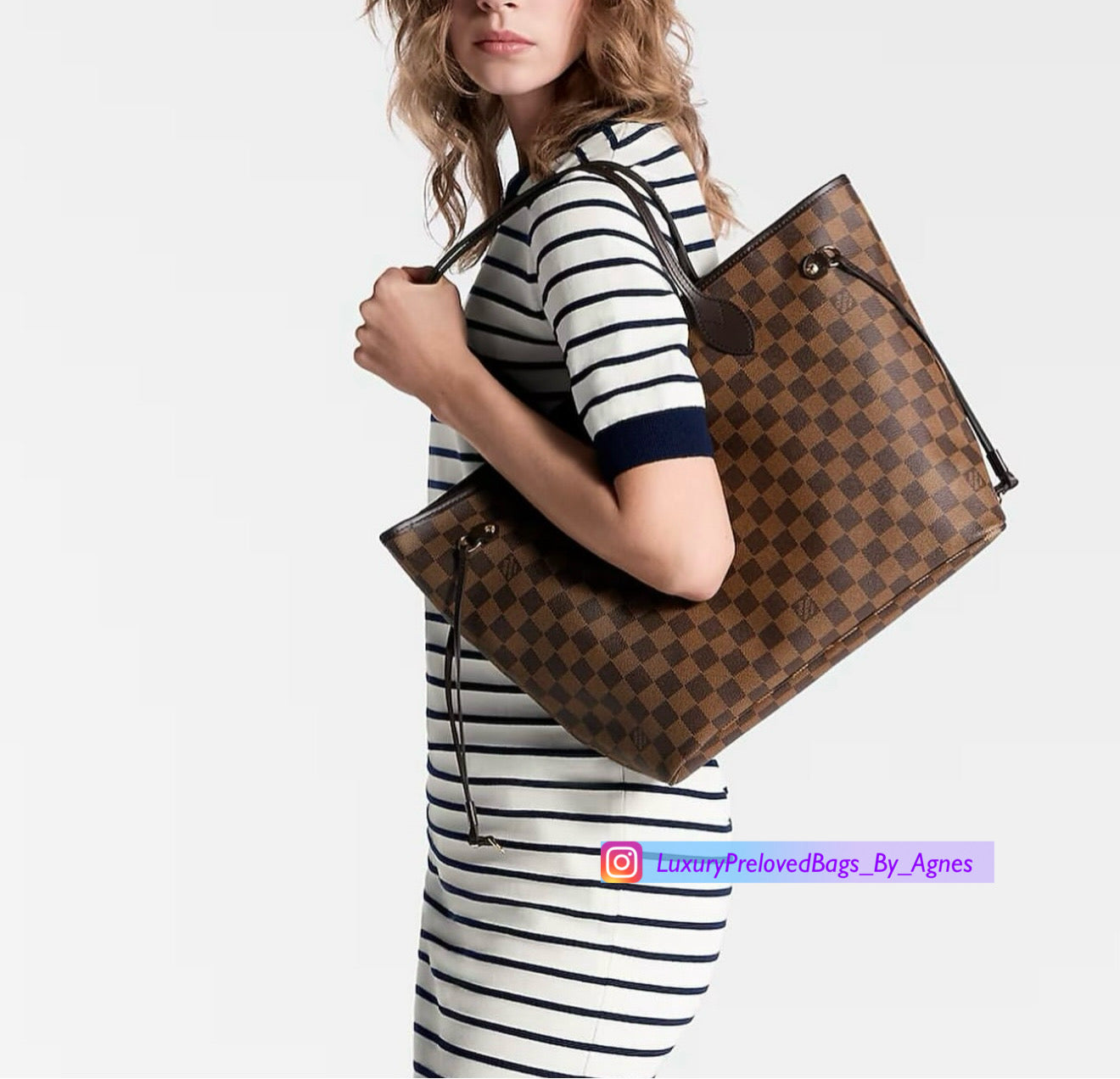 Louis Vuitton Neverfull MM Damier Ebene