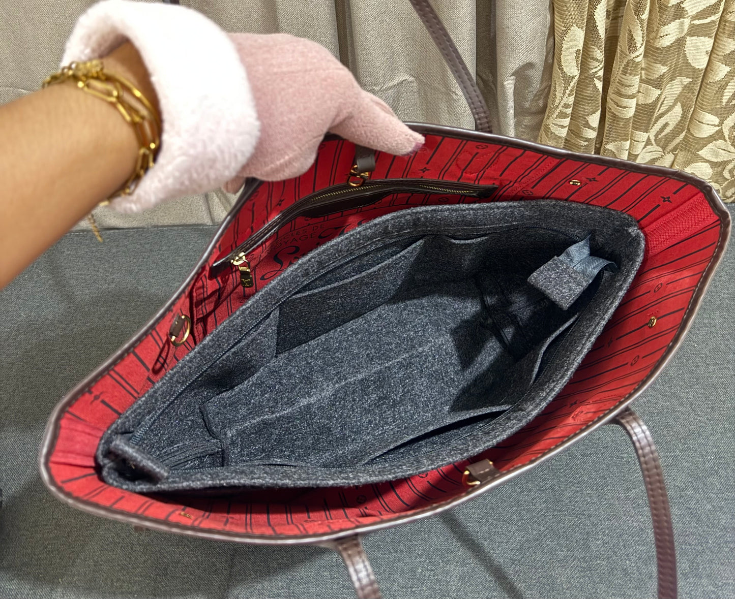 Louis Vuitton Neverful MM Damier Ebene