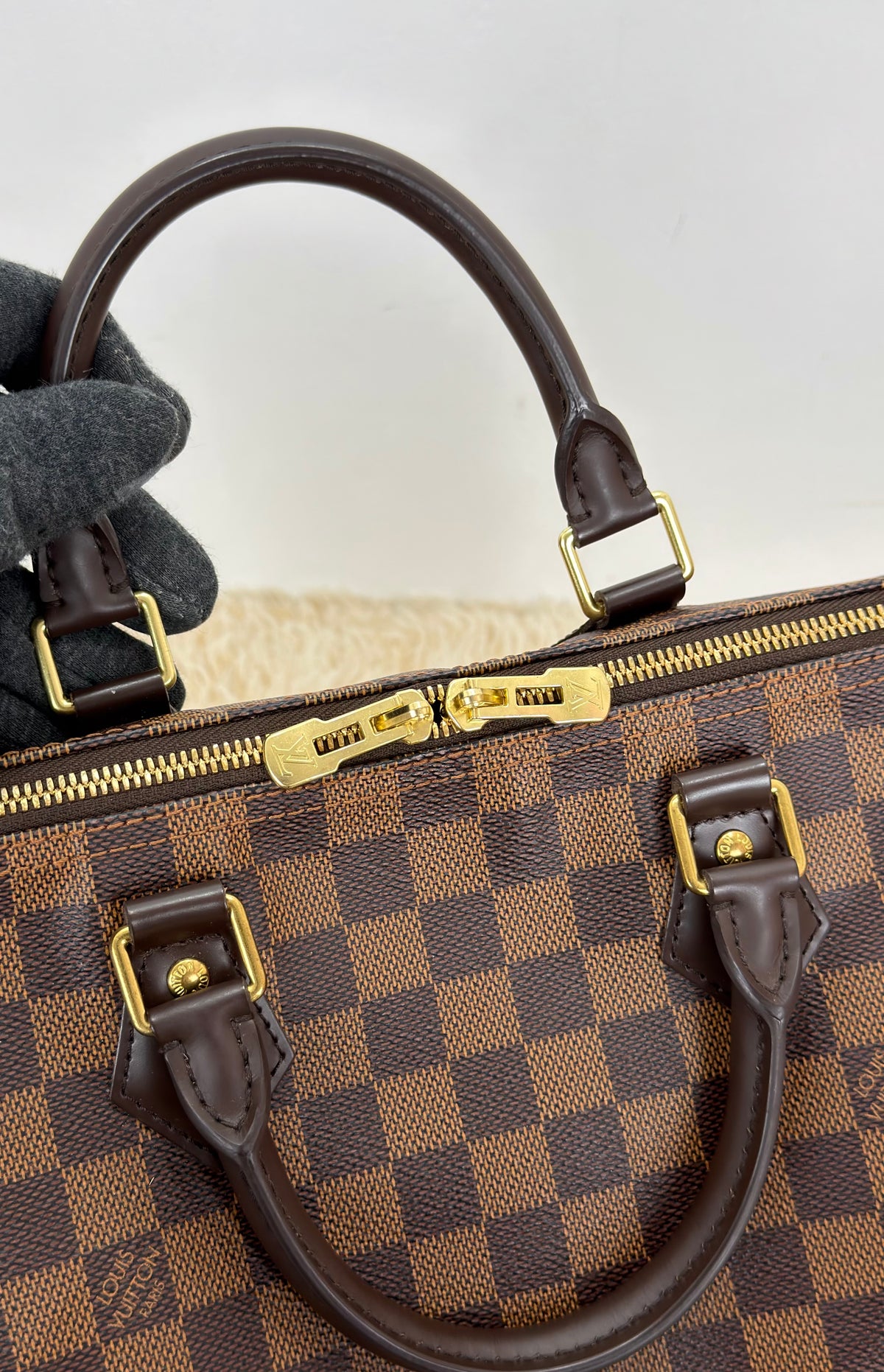 Loui Vuitton Speedy Bandoulière 30 Damier Ebene