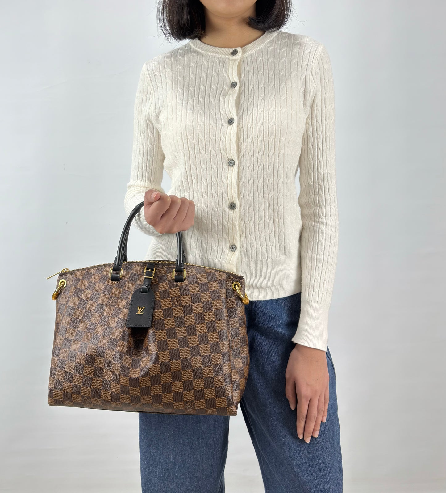 Louis Vuitton Odeon Tote MM Damier Ebene