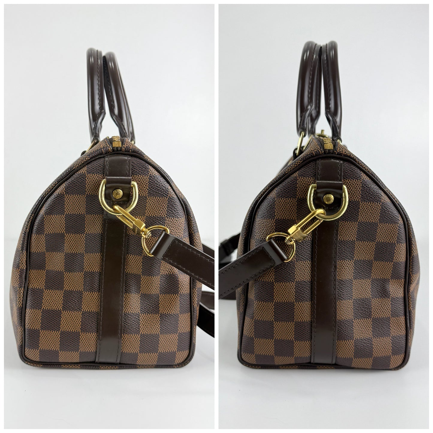 Loui Vuitton Bando 25 Damier Ebene