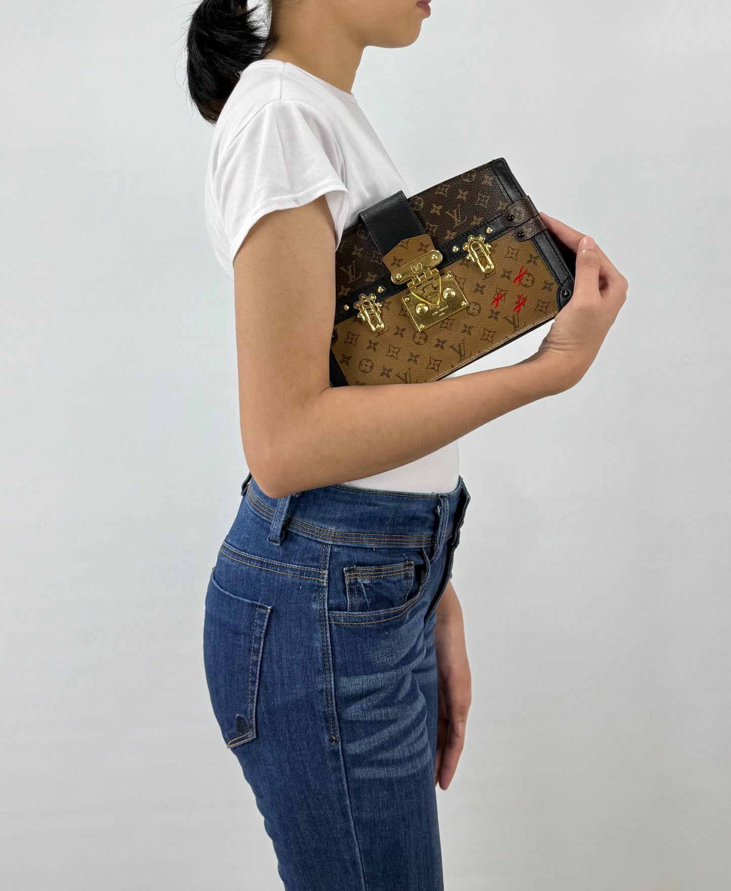 Louis Vuitton Trunk Clutch Reverse Monogram