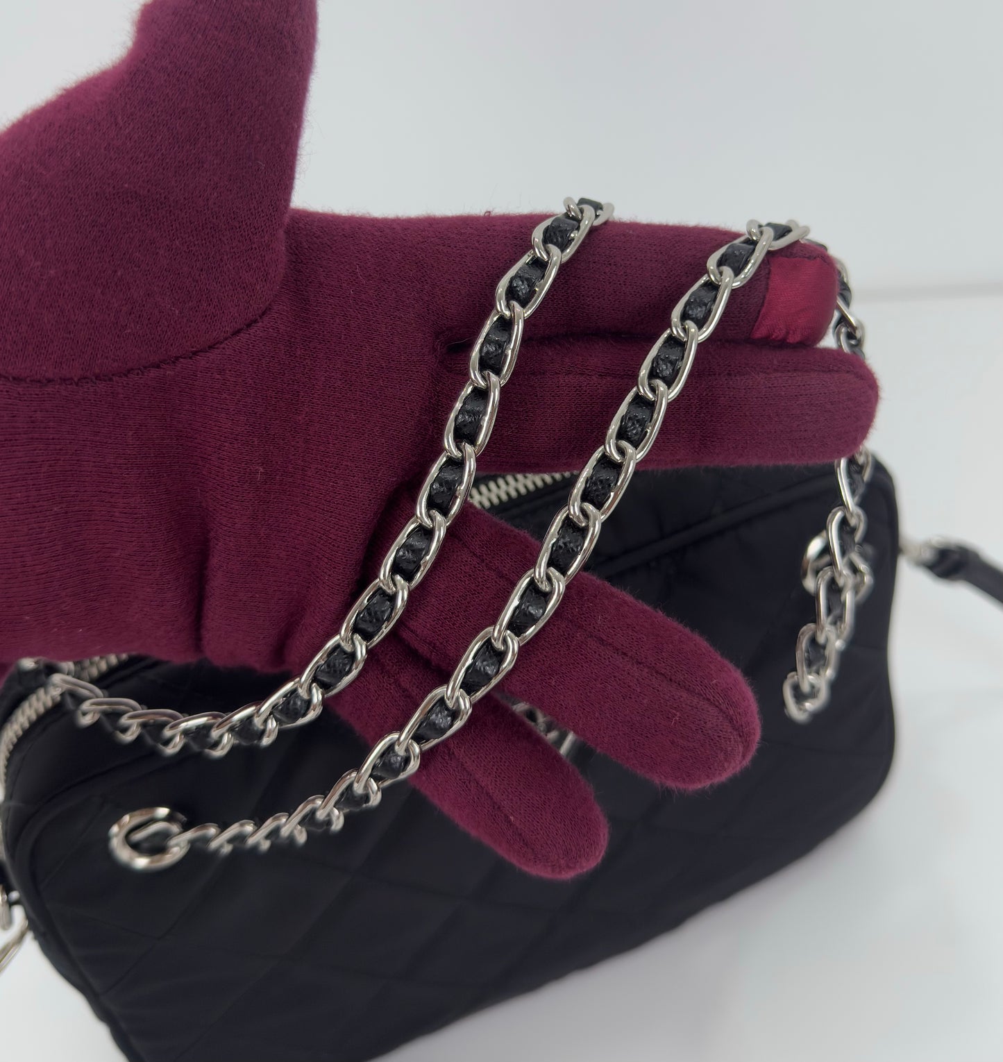 Prada Nylon Tessuto Impuntu Quilted Bandoliera