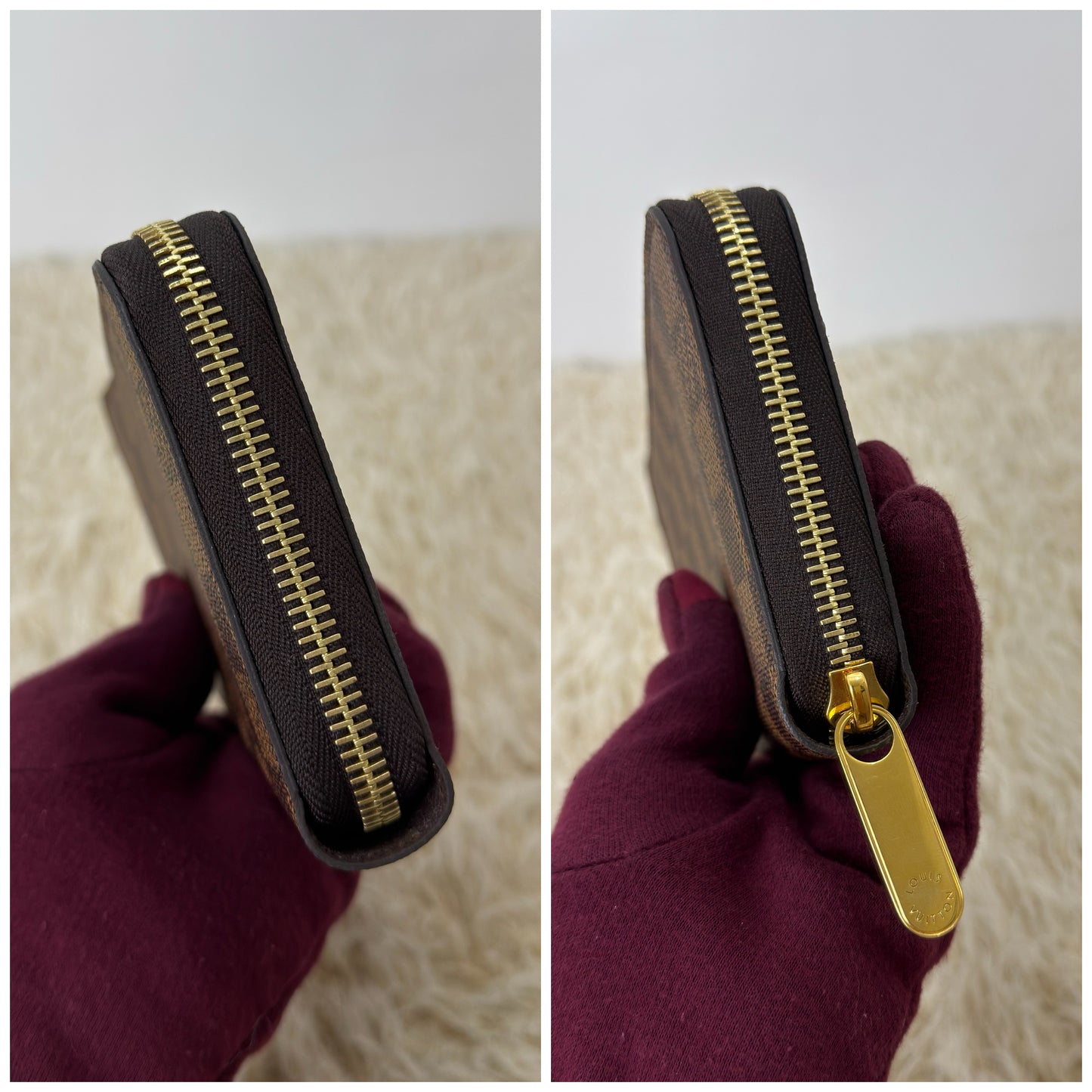 Louis Vuitton Damier Ebene Zippy Wallet