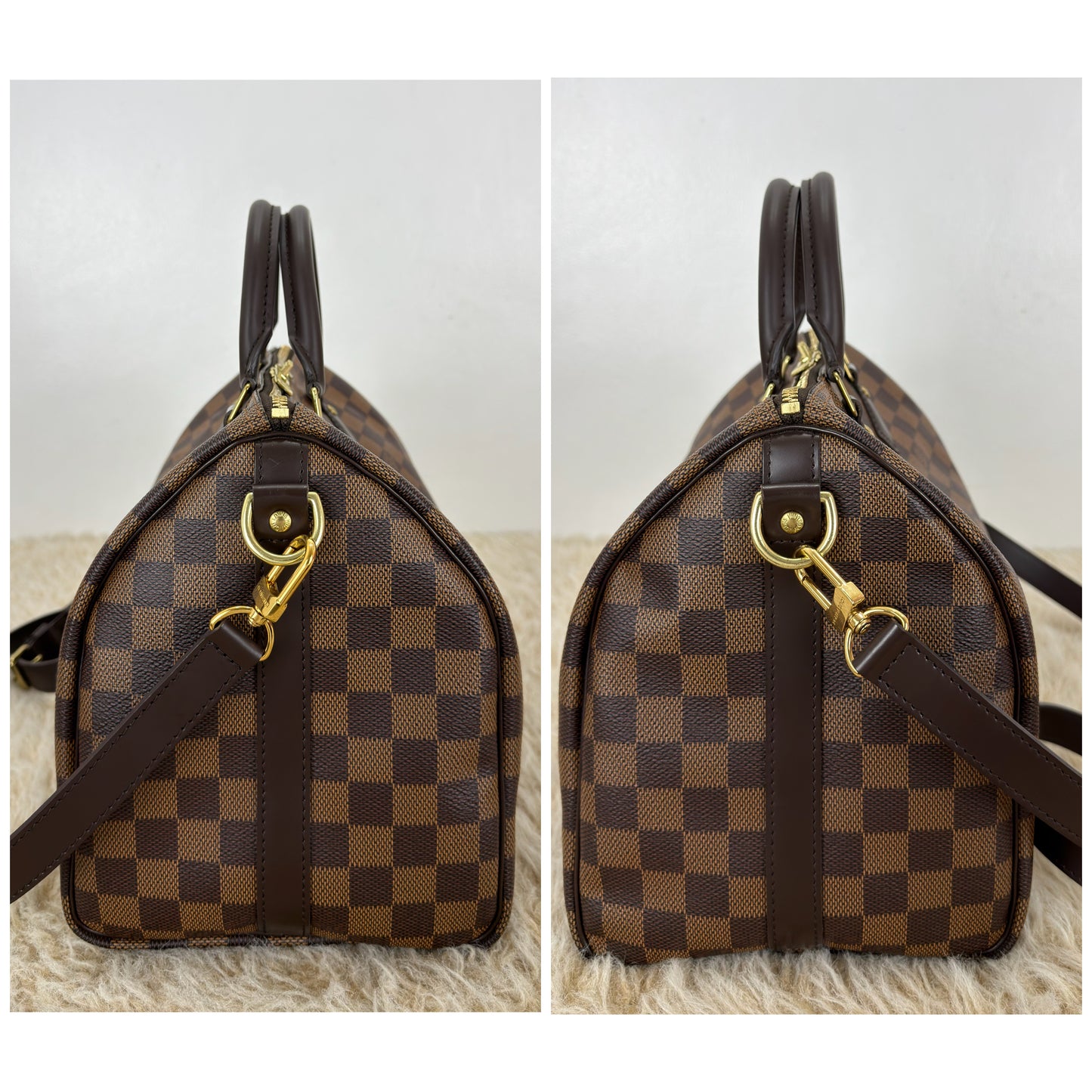 Loui Vuitton Speedy Bandoulière 30 Damier Ebene