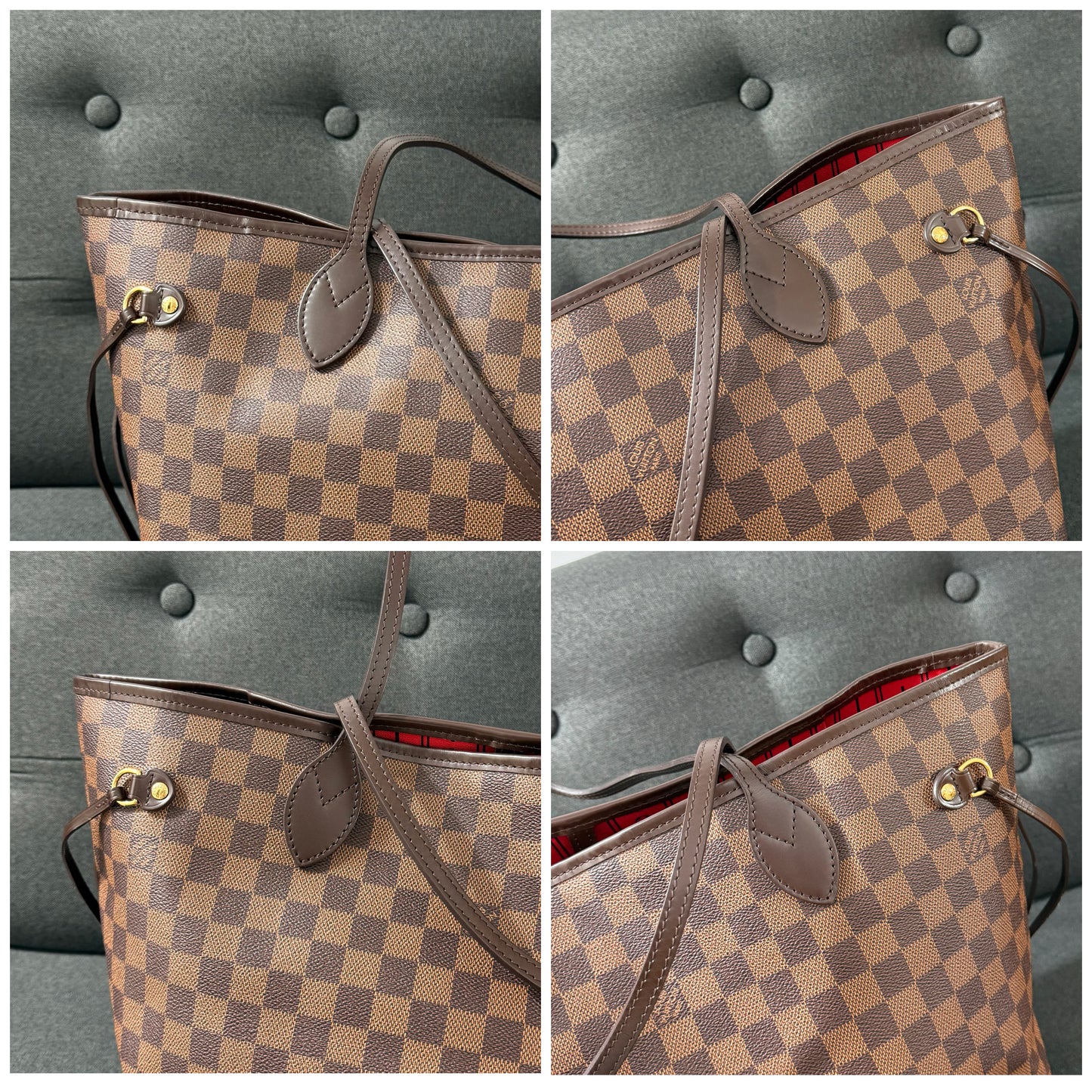 Louis Vuitton Neverful MM Damier Ebene