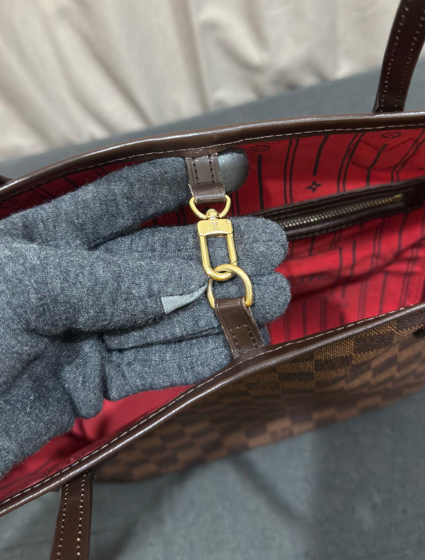 Louis Vuitton Neverful MM Damier Ebene VI2069