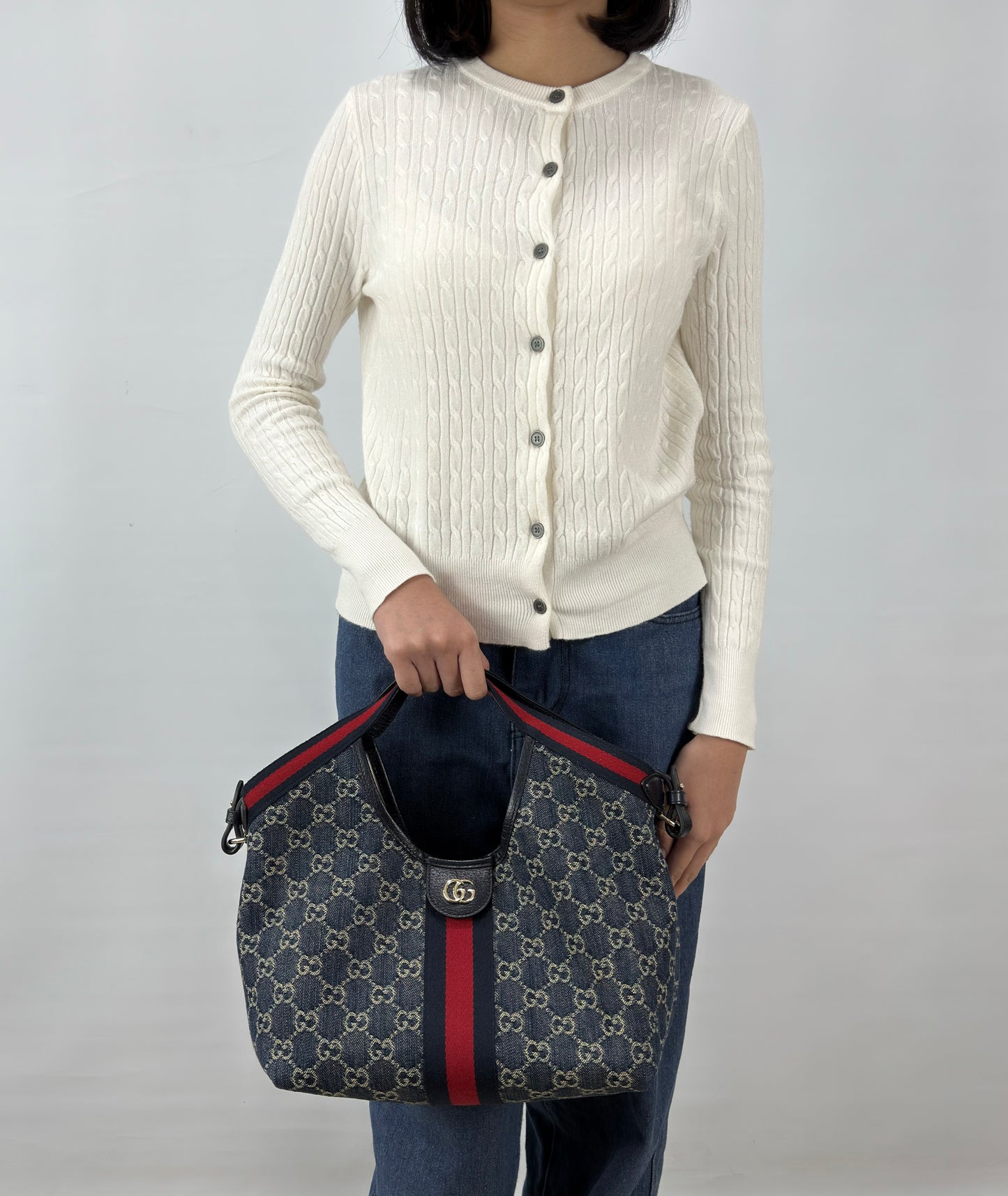 Gucci GG Giglio Small Tote Bag
