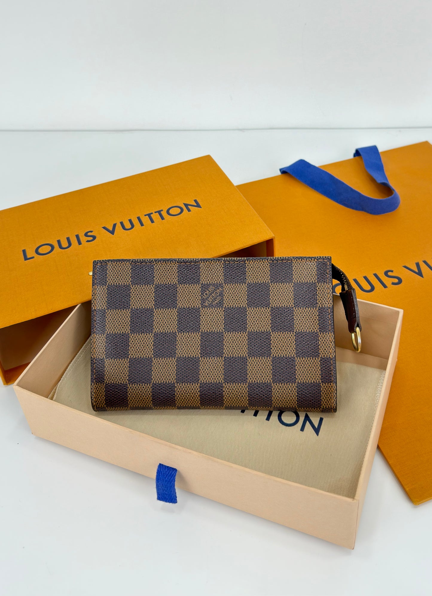 Louis Vuitton Damier Ebene Marais Pouch