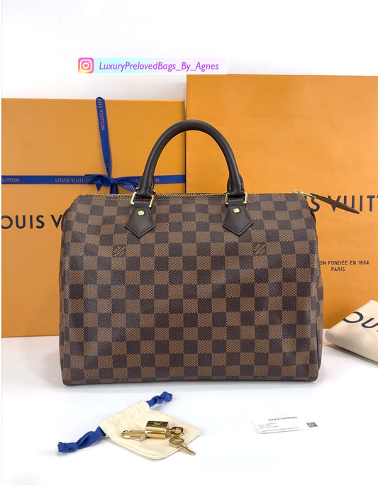 Lv Speedy 30 Damier