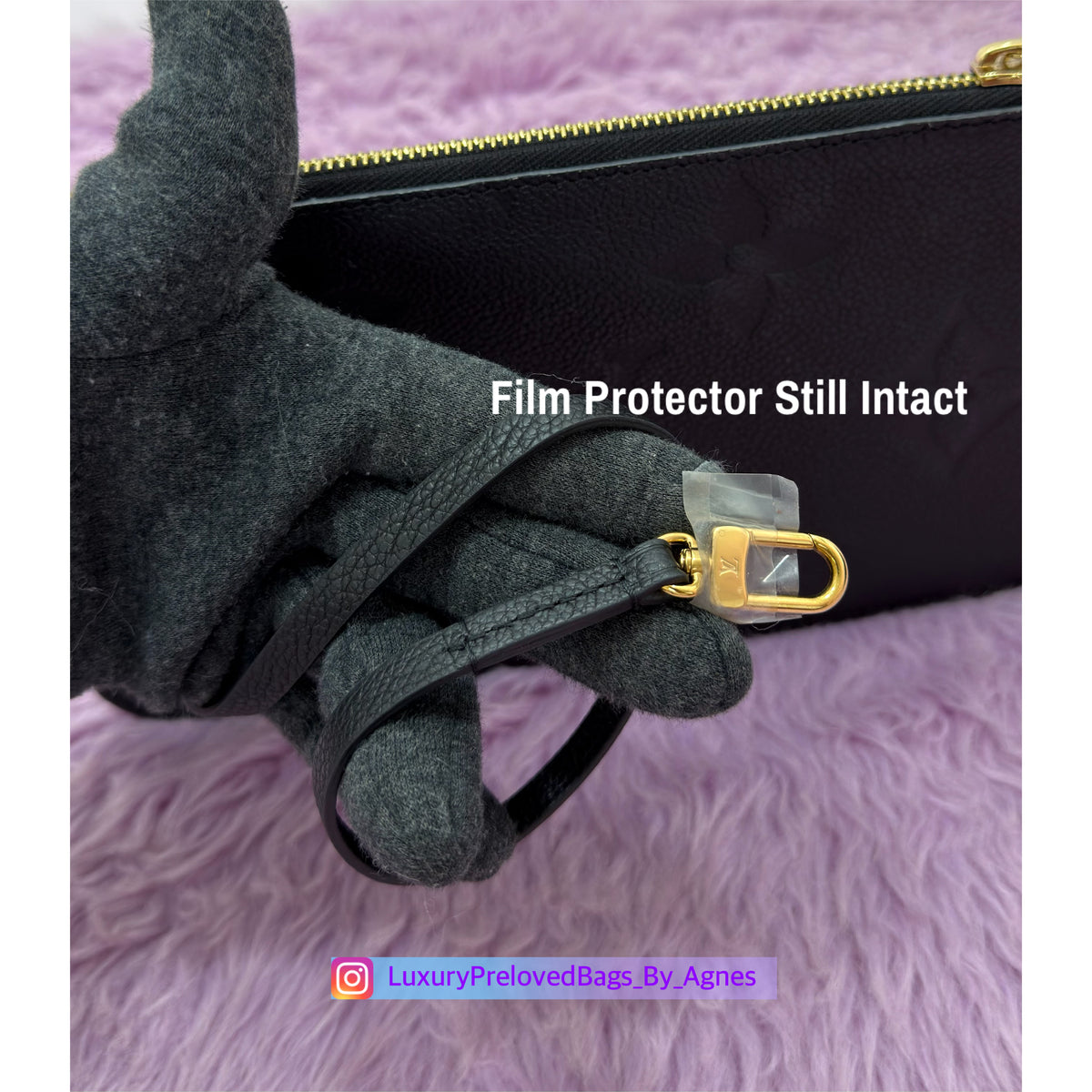 Louis Vuitton Neverfull MM Monogram Empreinte Leather