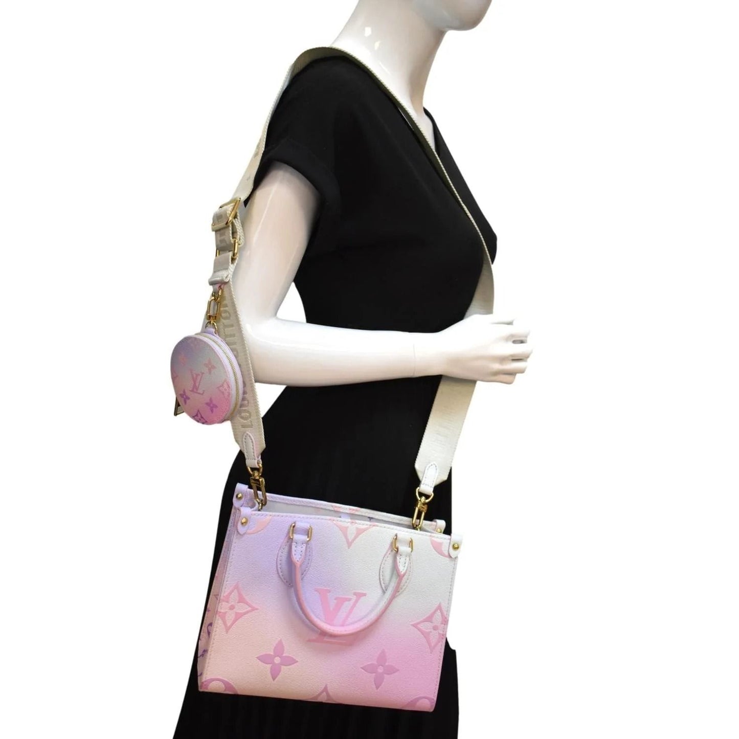 Louis Vuitton Monogram Giant Spring In The City OnTheGo PM Sunrise Pastel