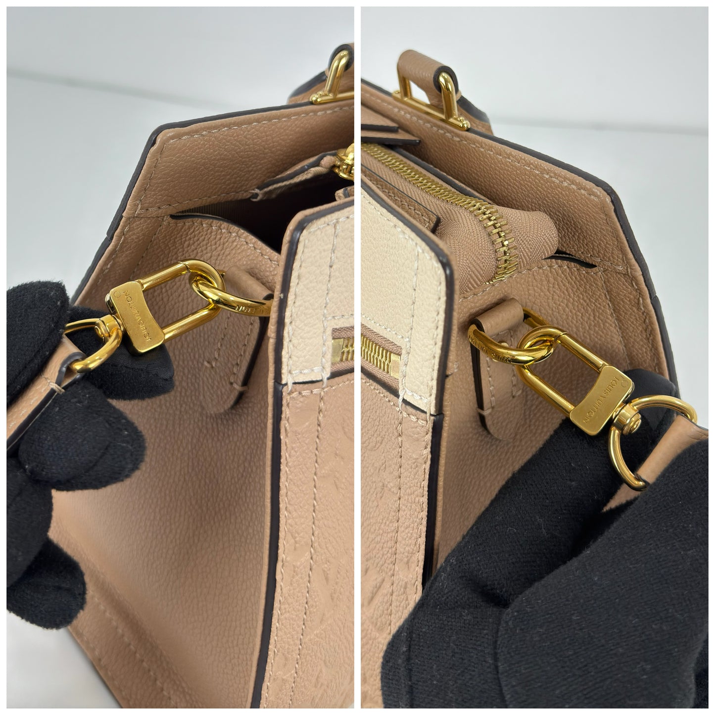 Louis Vuitton Sully Tote PM Empreinte Leather