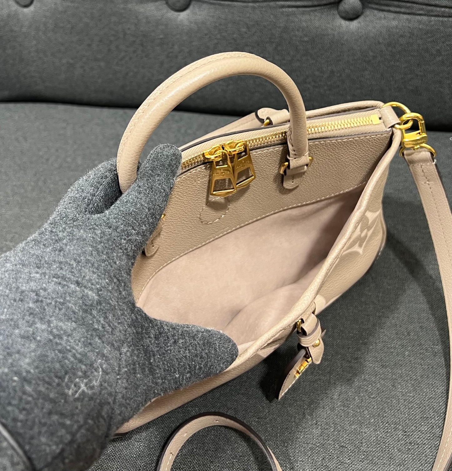 Louis Vuitton Trianon PM Monogram Empreinte