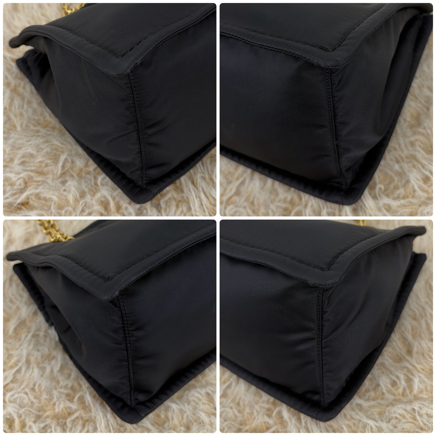 Prada Tessuto Nylon Catena Shoulder Bag