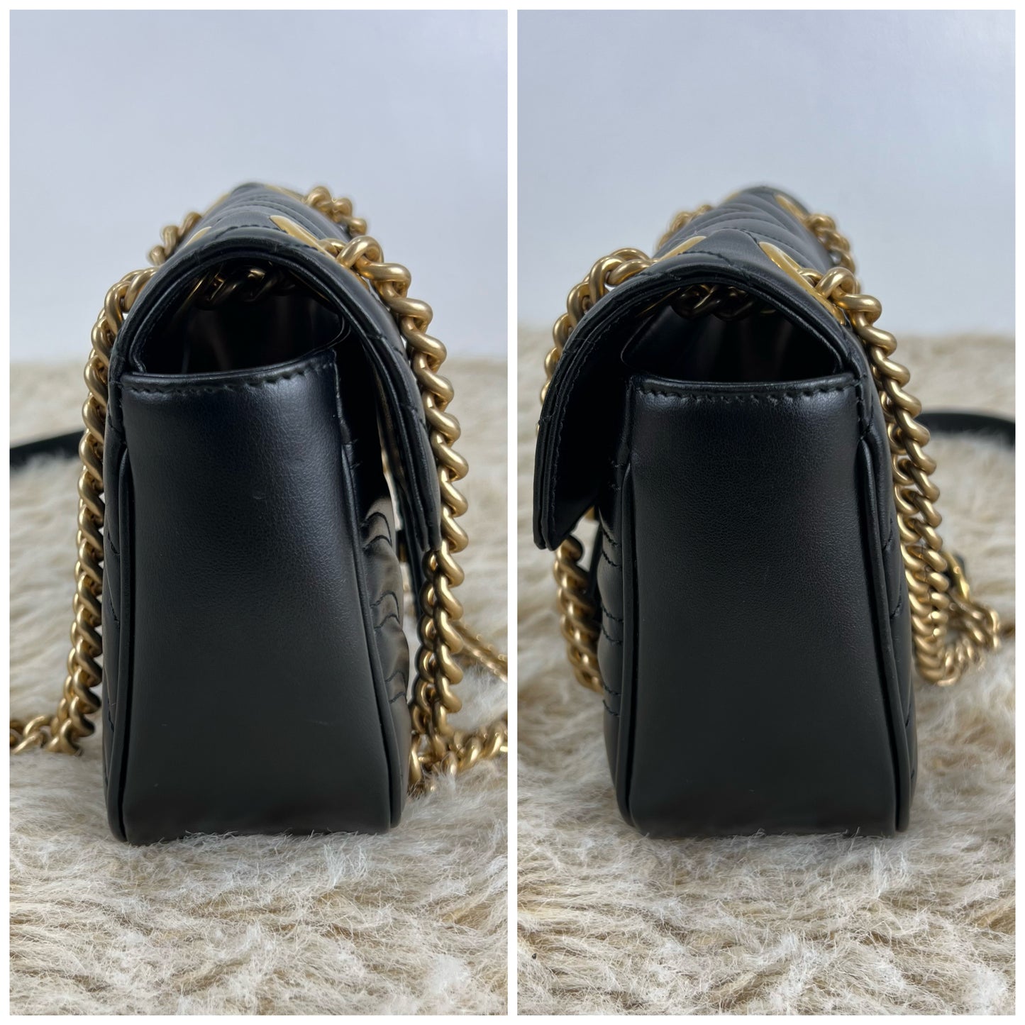 Gucci GG Marmont Mini Matelasse Shoulder Bag