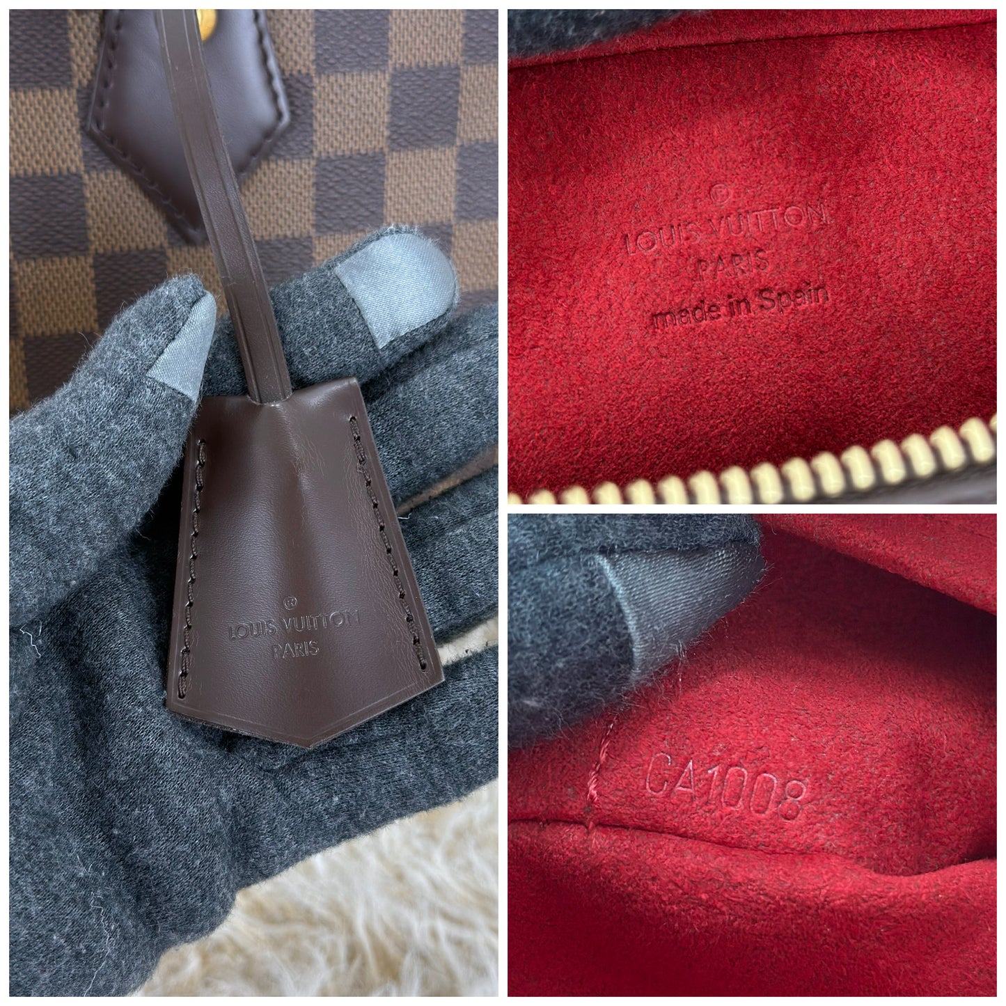 Louis Vuitton Duomo Damier Ebene Canvas