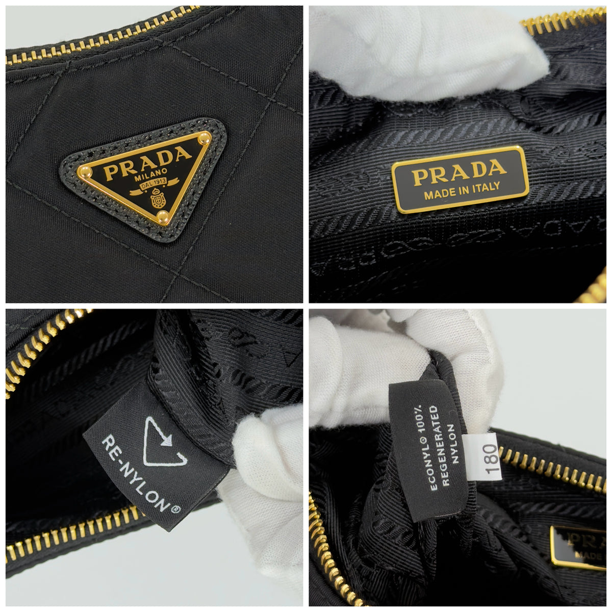 Prada Mini Re-Edition 1995 Chaîne Shoulder Bag