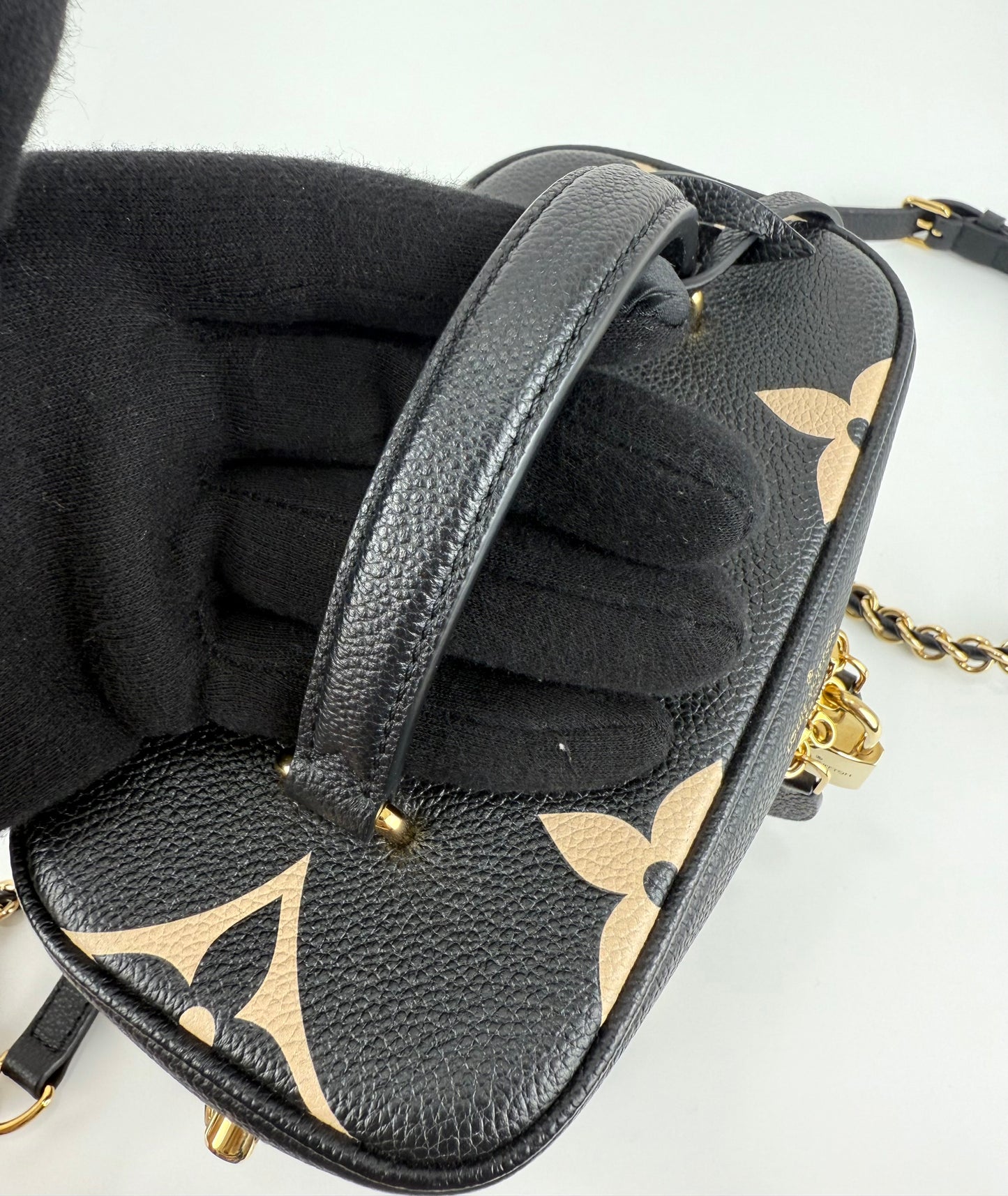 Louis Vuitton Vanity PM Bicolour Monogram Empreinte Leather