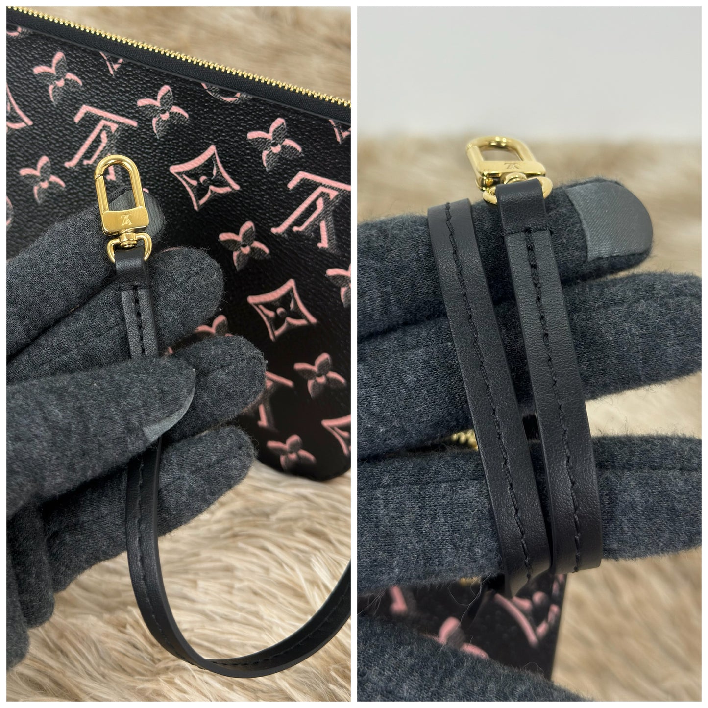 Louis Vuitton Monogram Fall For You Neverfull Pochette