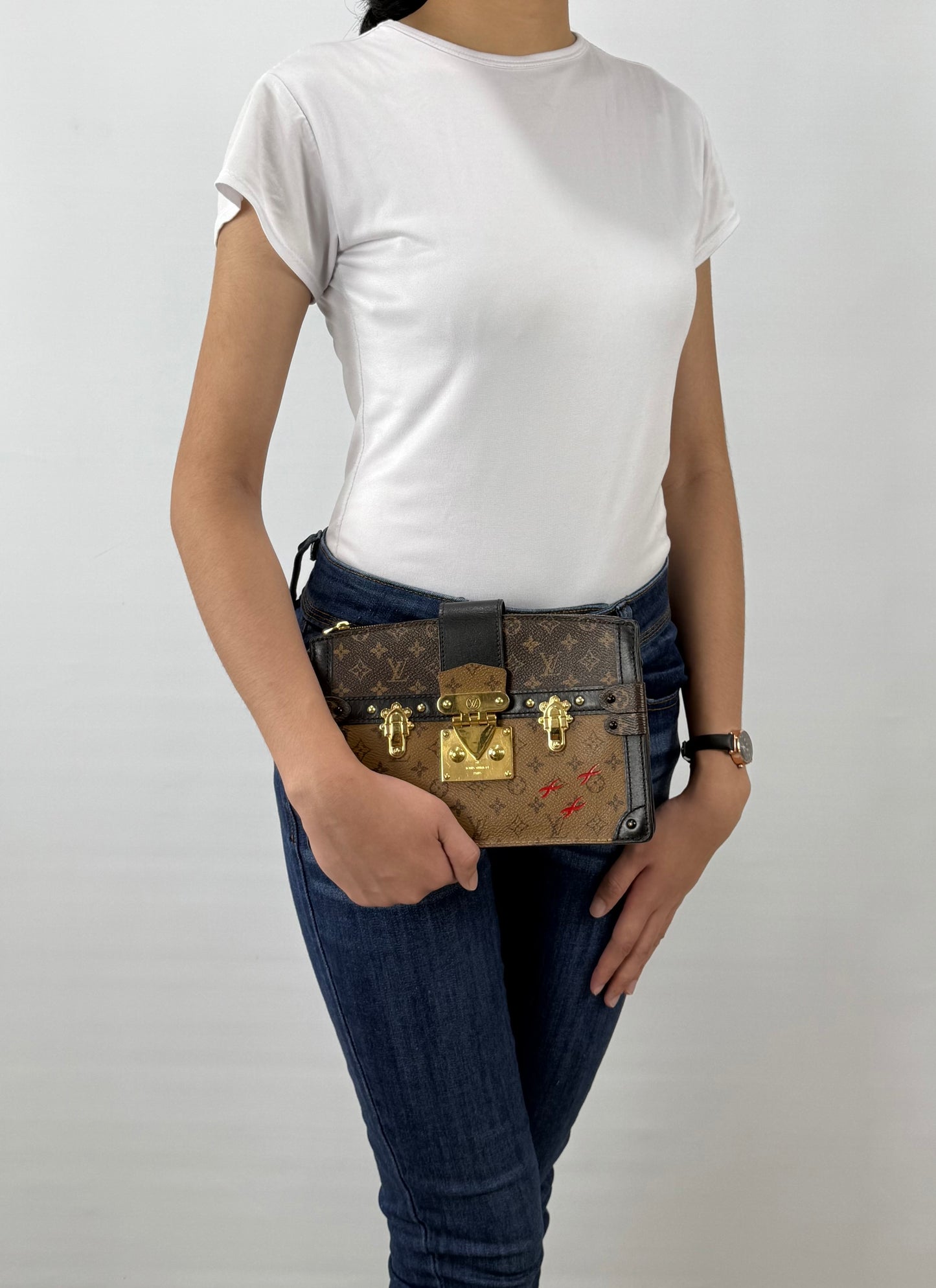 Louis Vuitton Trunk Clutch Reverse Monogram