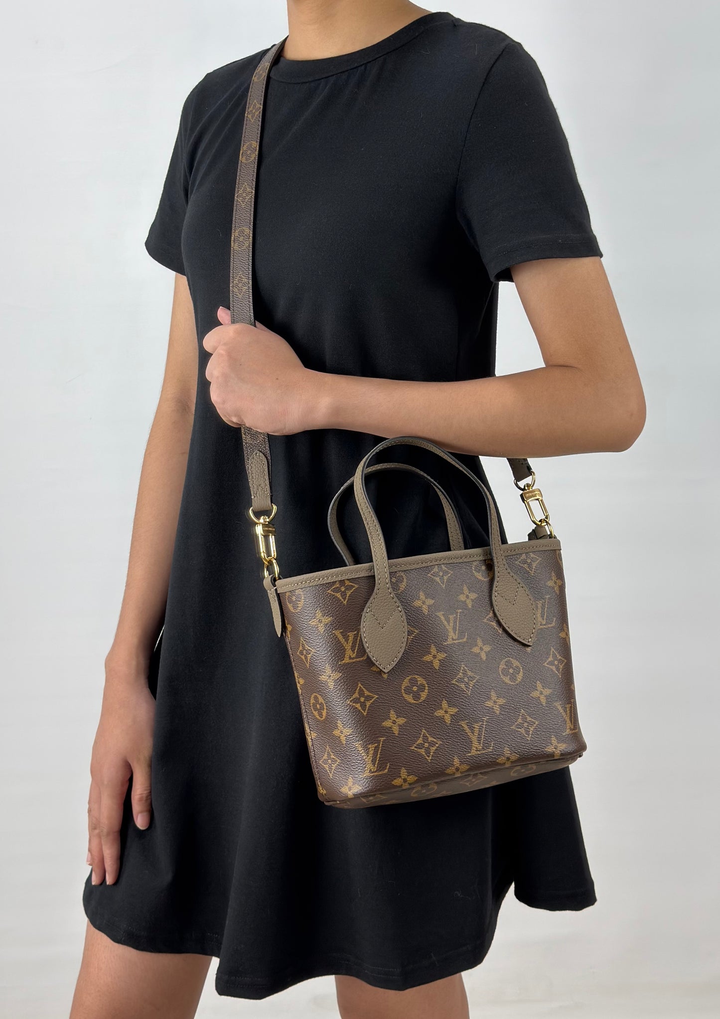 Louis Vuitton Inside Out BB Dark Fango Monogram