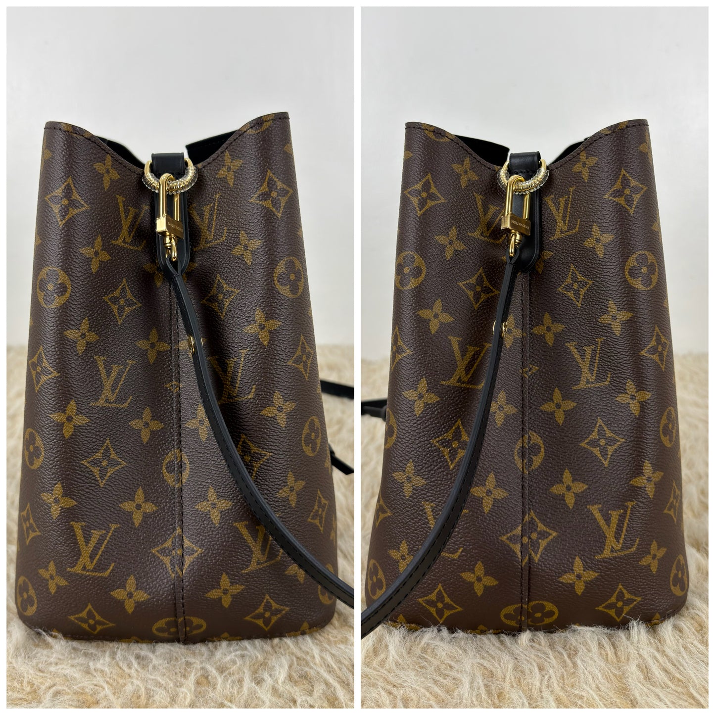 Loui Vuitton Neo Noe MM Monogram Canvas