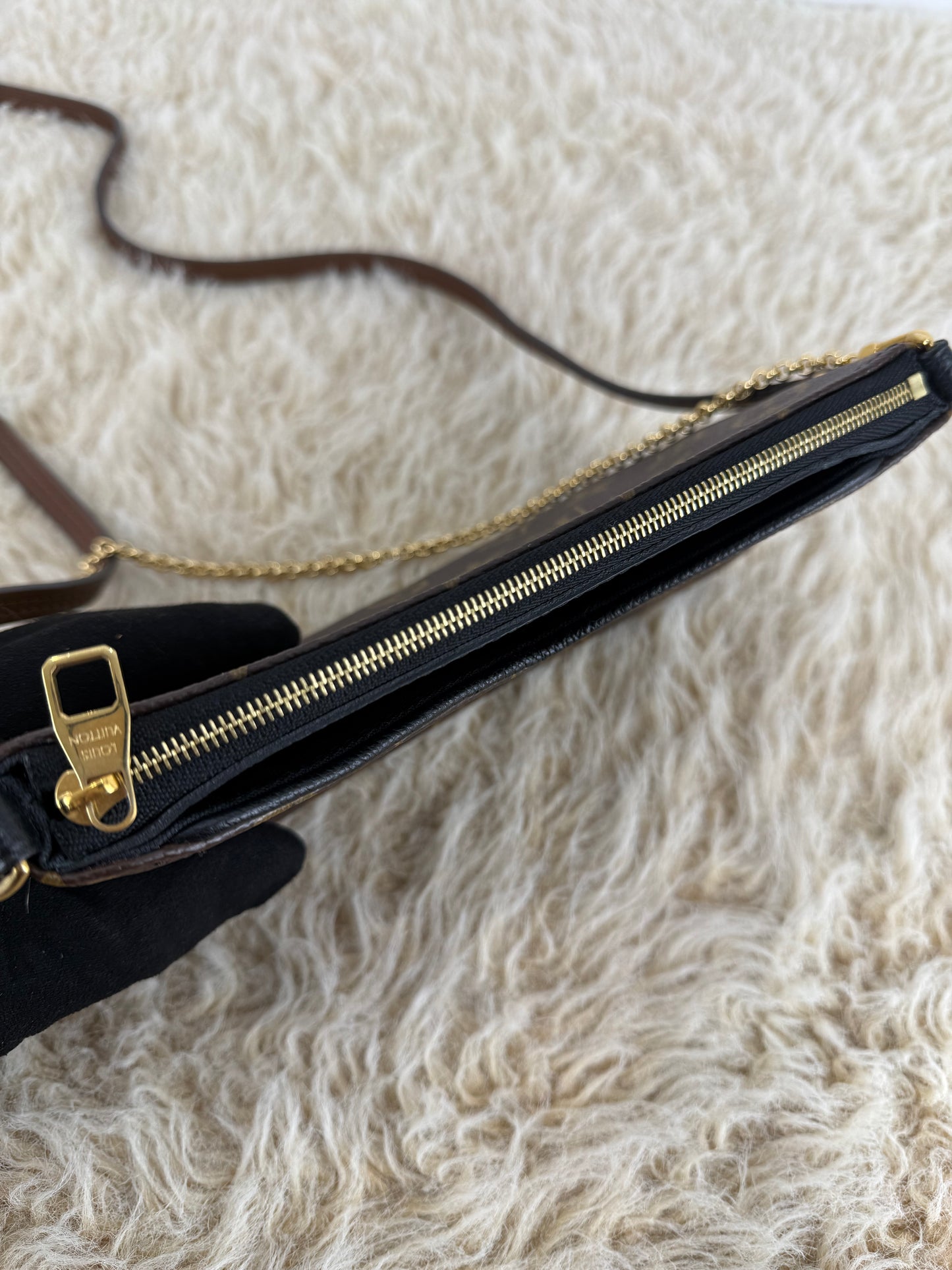 Louis Vuitton Monogram Canvas Pallas Clutch
