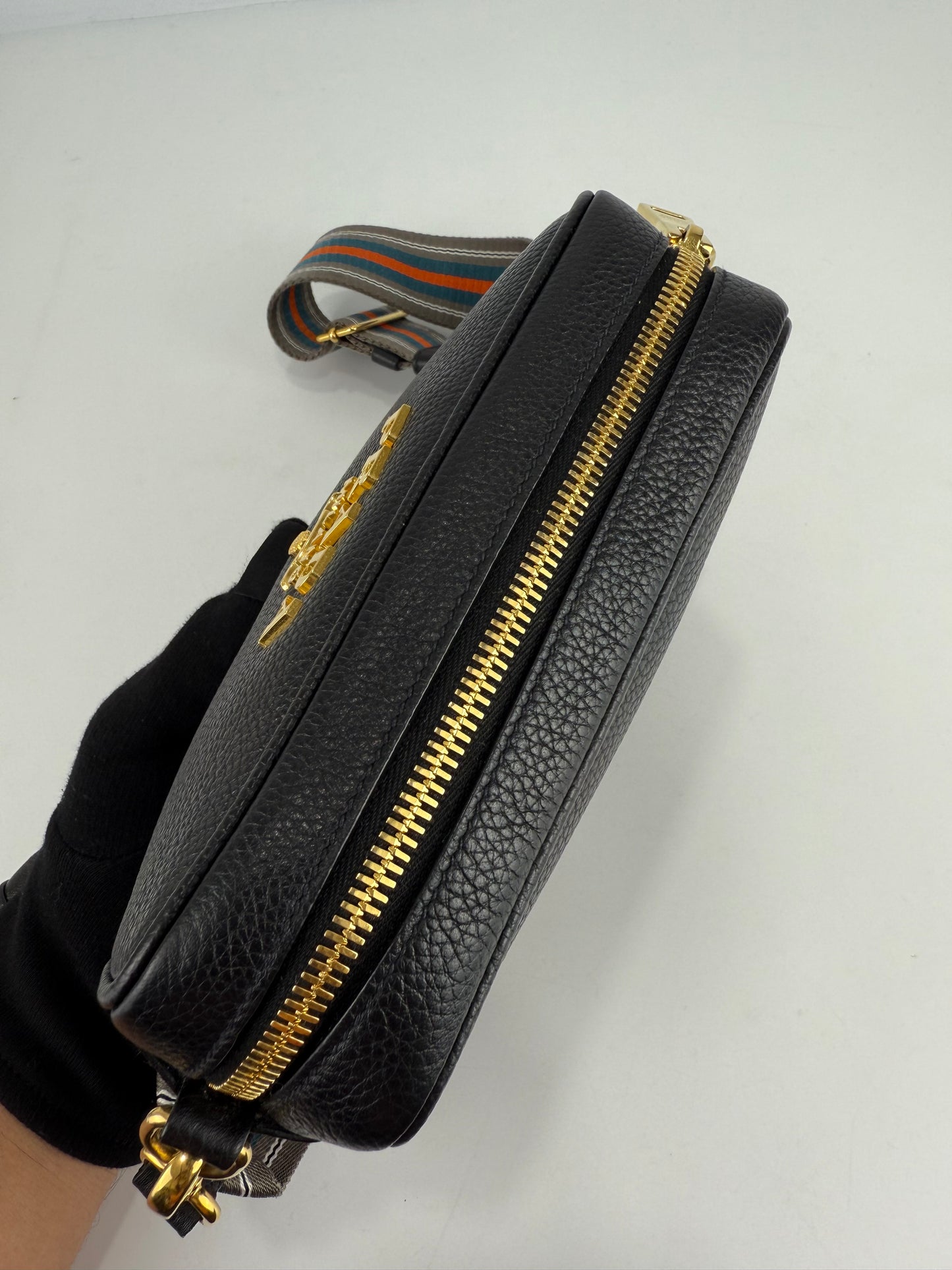 Prada Vitello Phenix Crossbody Bag Mini
