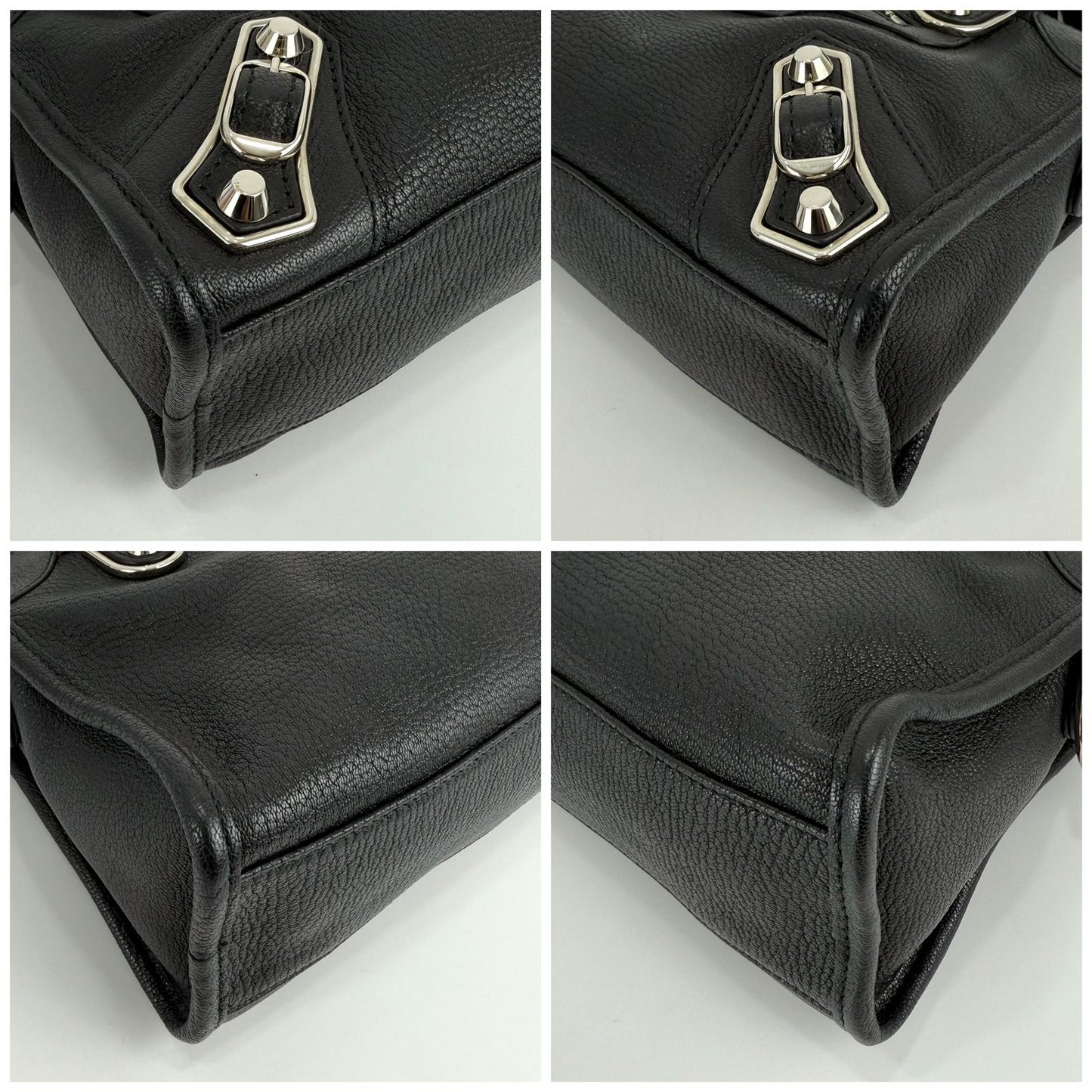 Balenciaga City metallic edge in MINI