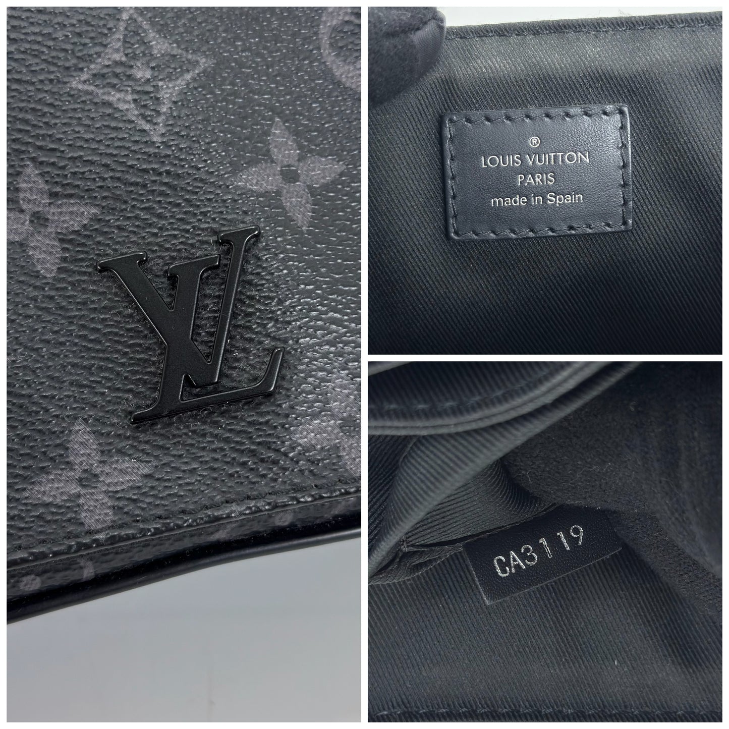 Louis Vuitton District PM Monogram Eclipse
