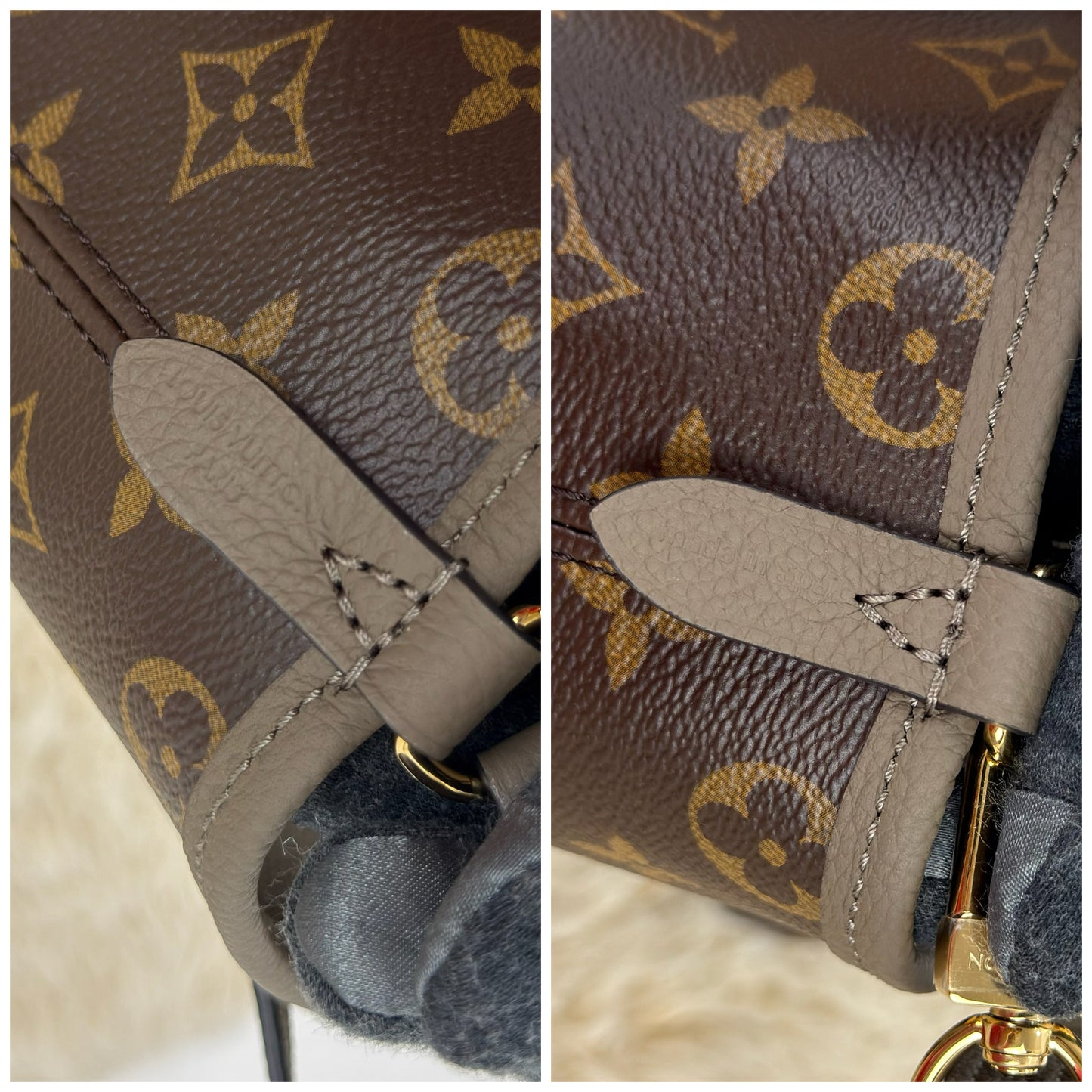 Louis Vuitton Inside Out BB Dark Fango Monogram
