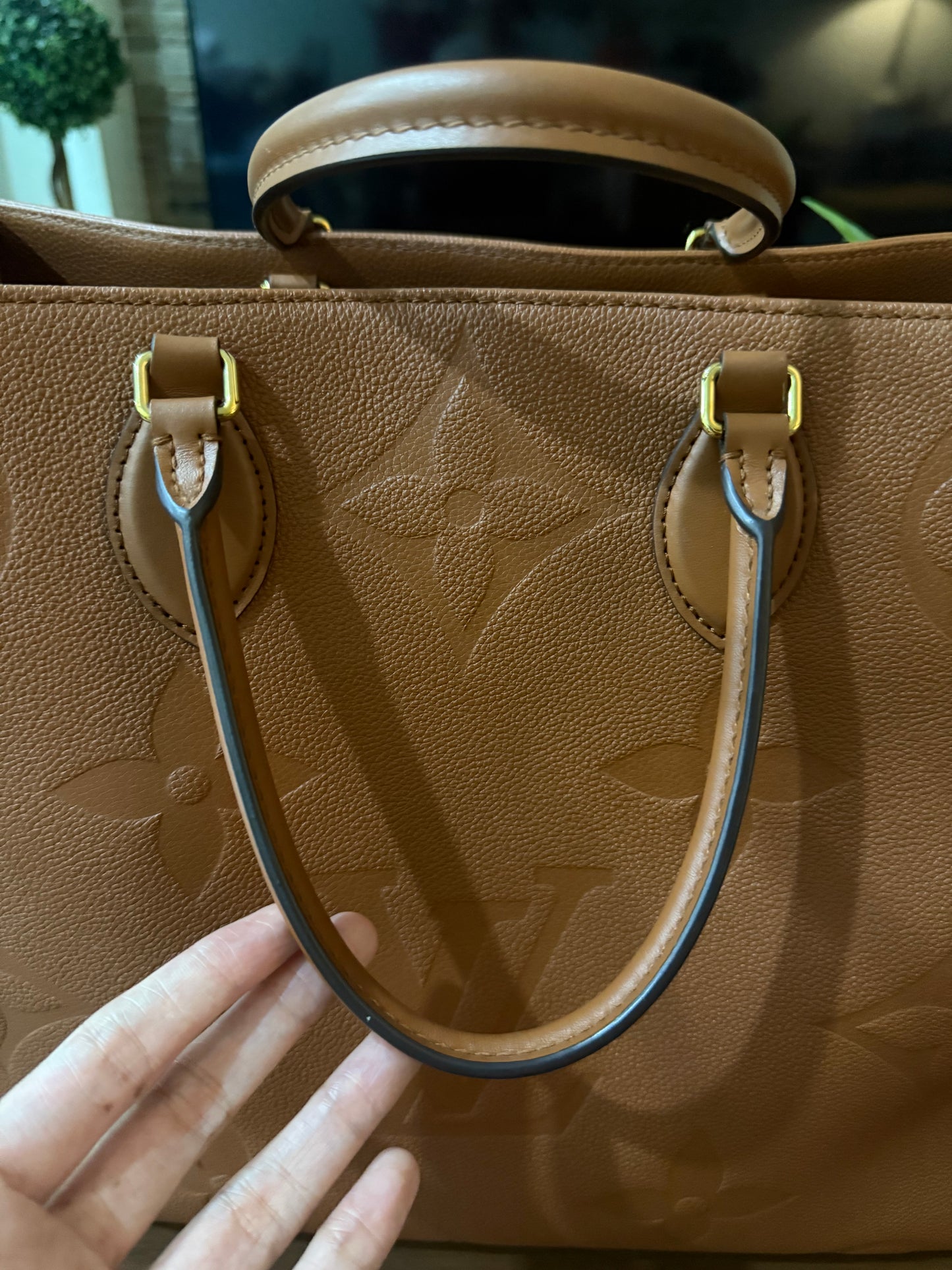 Louis Vuitton OnTheGo GM Cognac