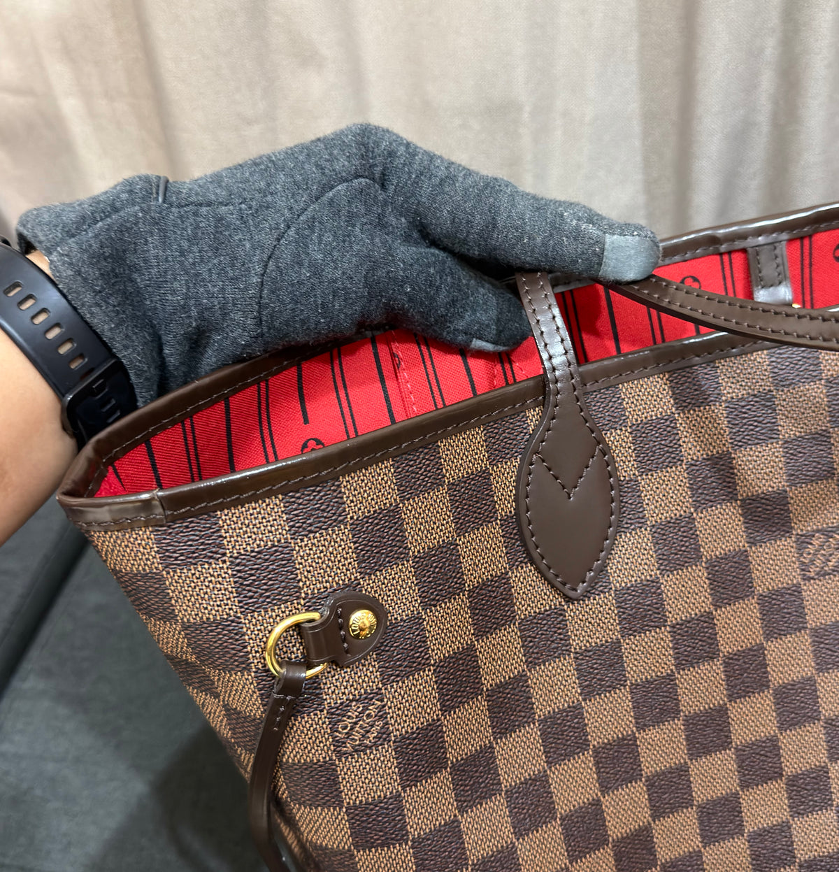 Louis Vuitton Neverfull MM Damier Ebene