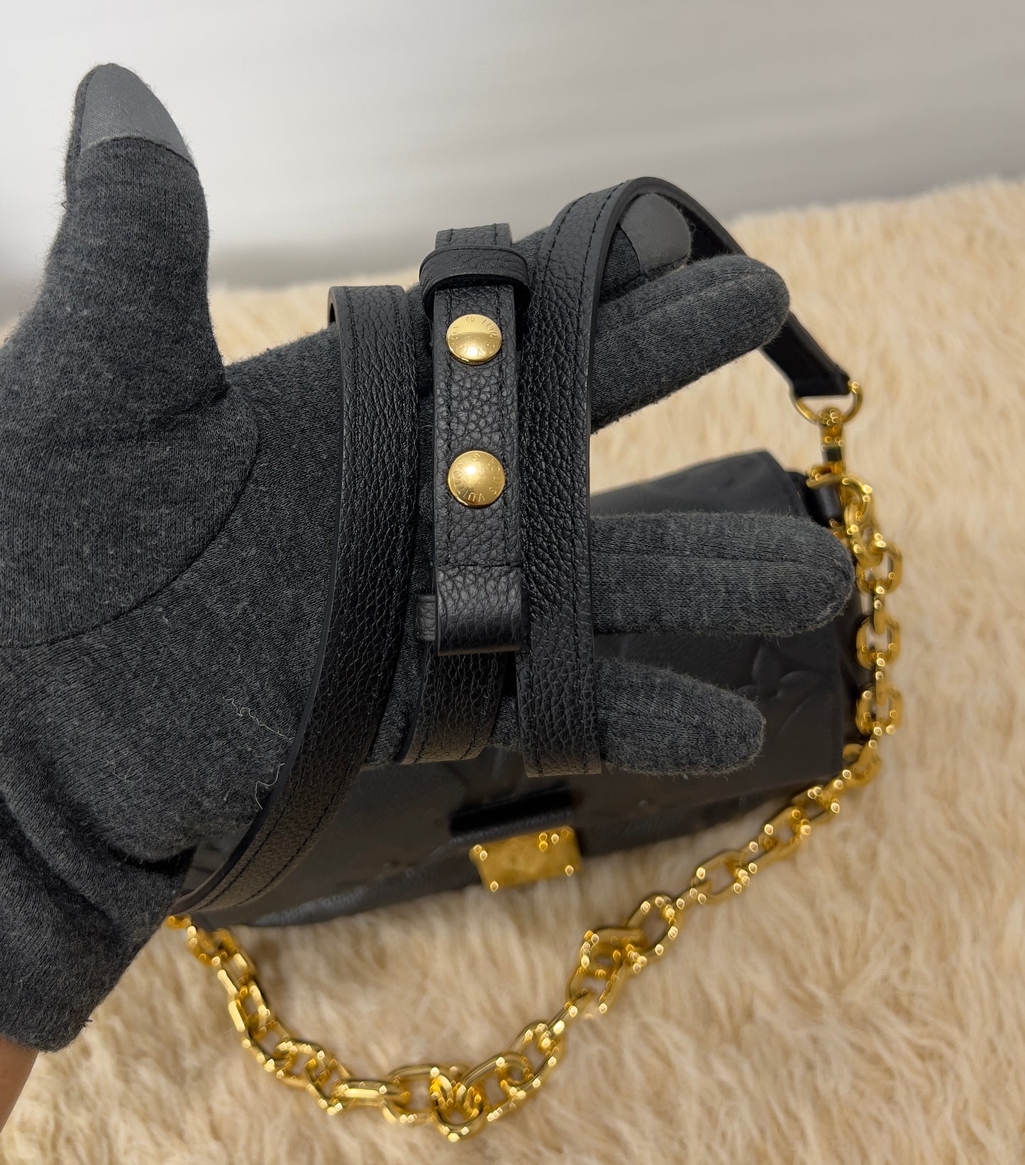 Louis Vuitton Favorite Monogram Empreinte Leather