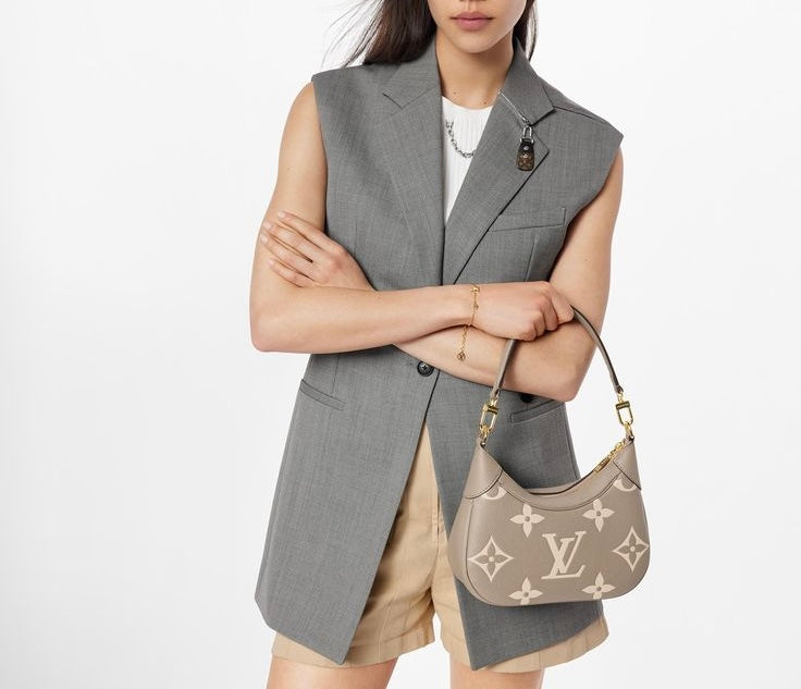 Louis Vuitton Bicolor Monogram Empreinte Bagatelle NM