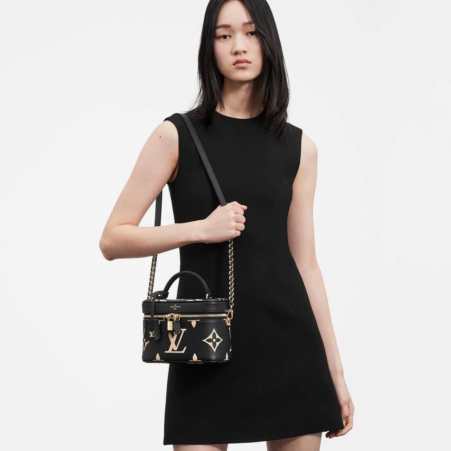 Louis Vuitton Vanity PM Bicolour Monogram Empreinte Leather