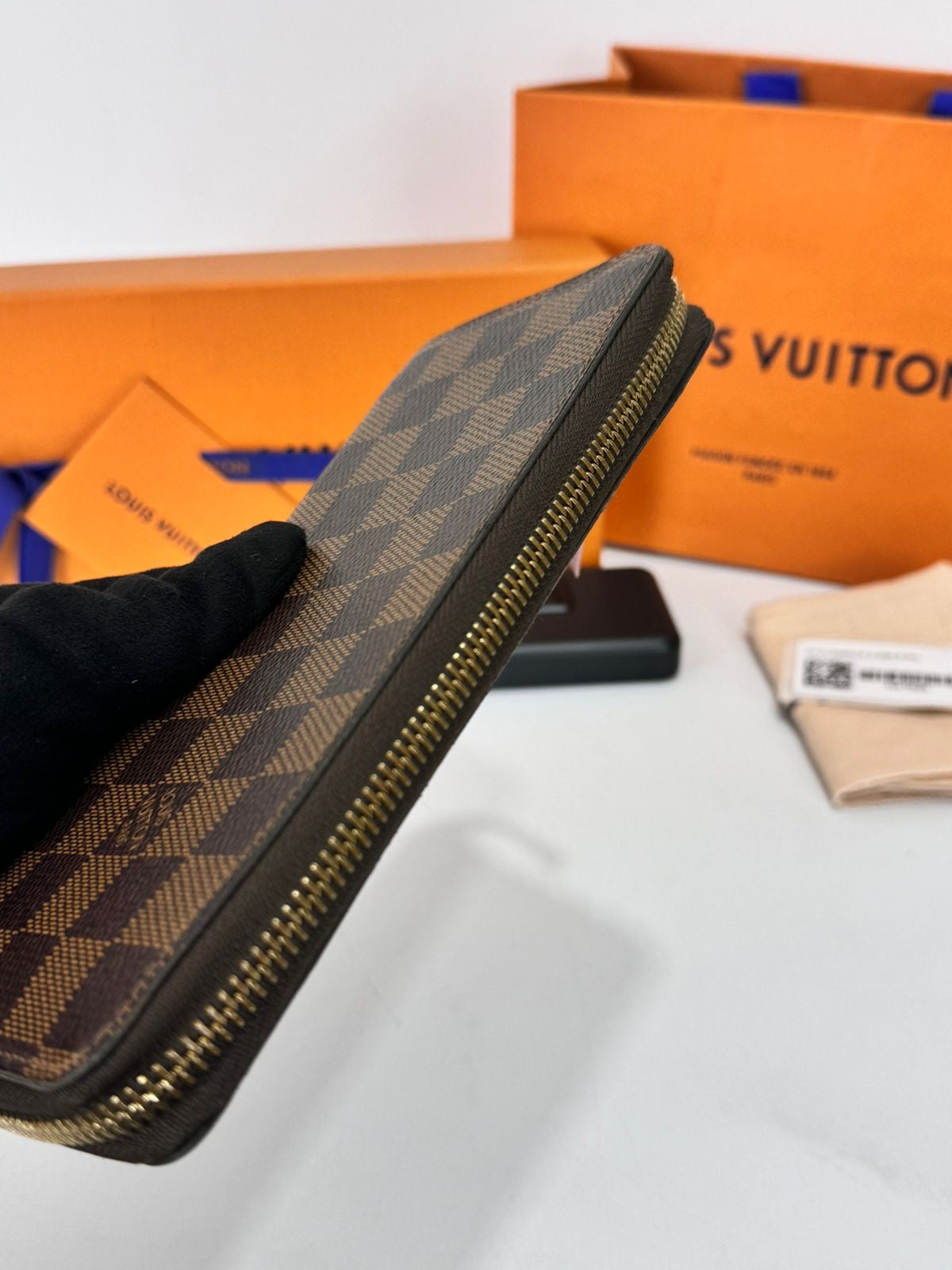 Louis Vuitton Clemence Wallet Damier Ebene