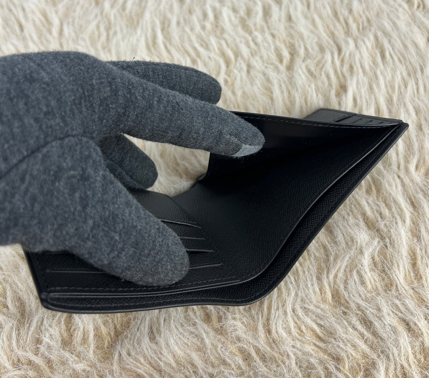 Louis Vuitton Monogram Reverse Eclipse Slender Wallet