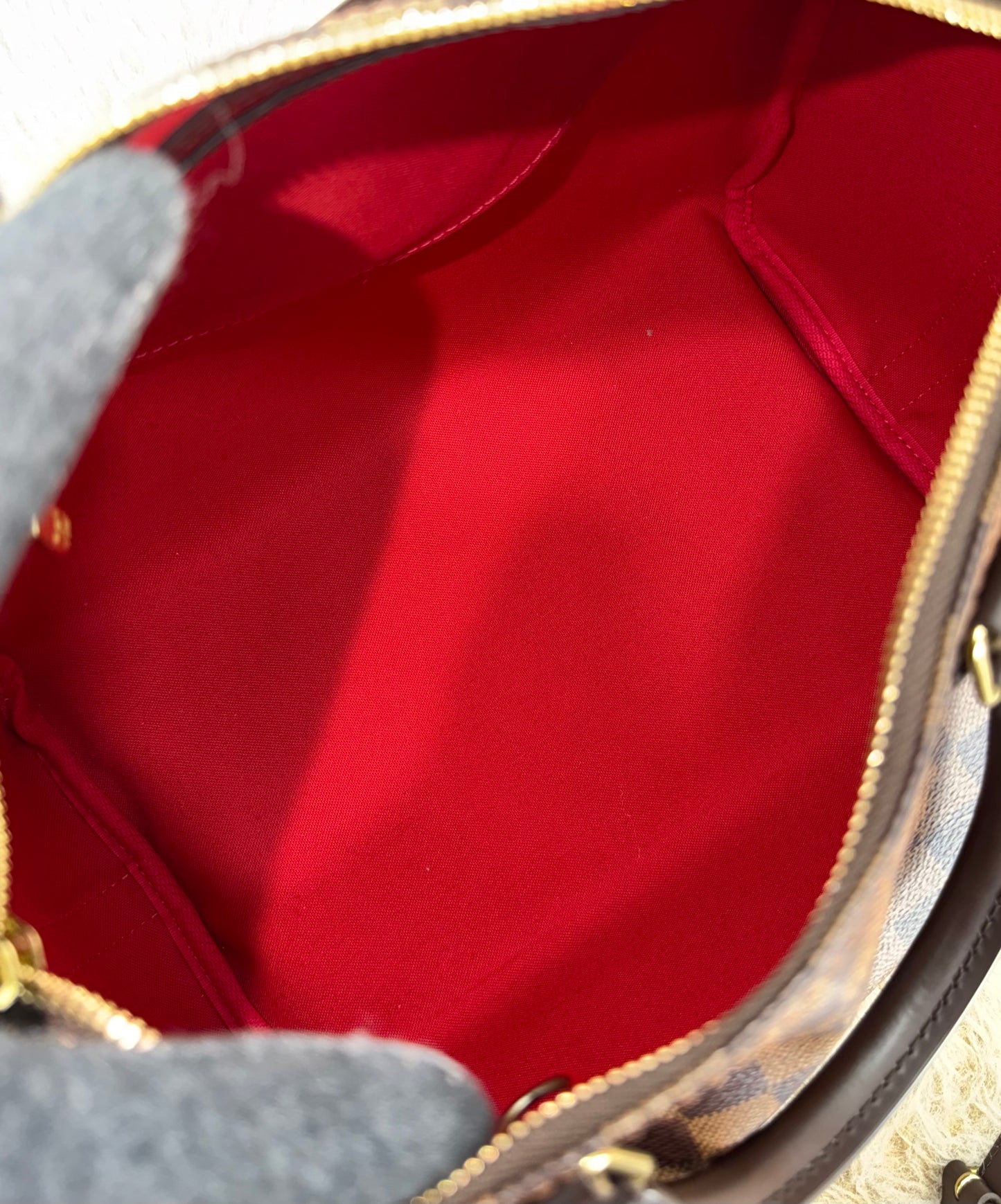 Loui Vuitton Speedy Bandoulière 30 Damier Ebene