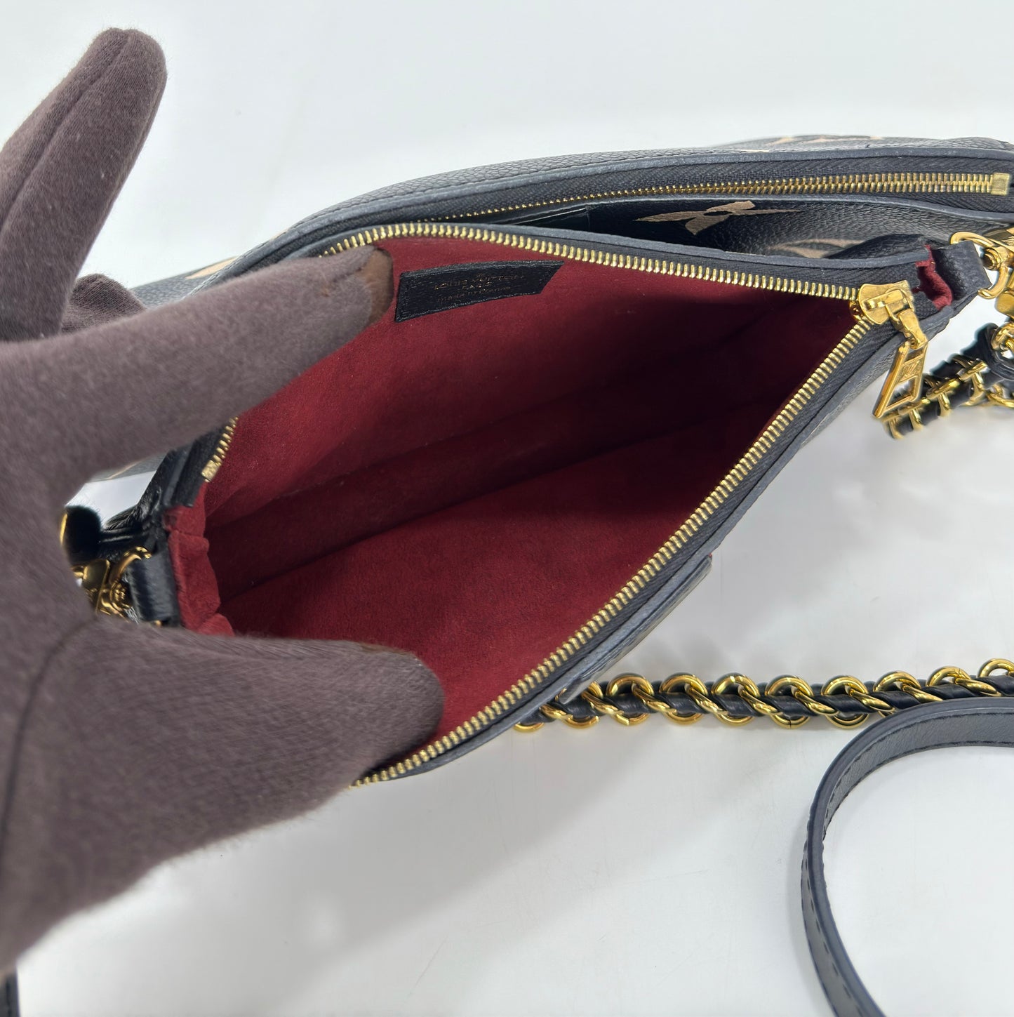 Louis Vuitton Multi Pochette Accesoires Monogram Empreinte