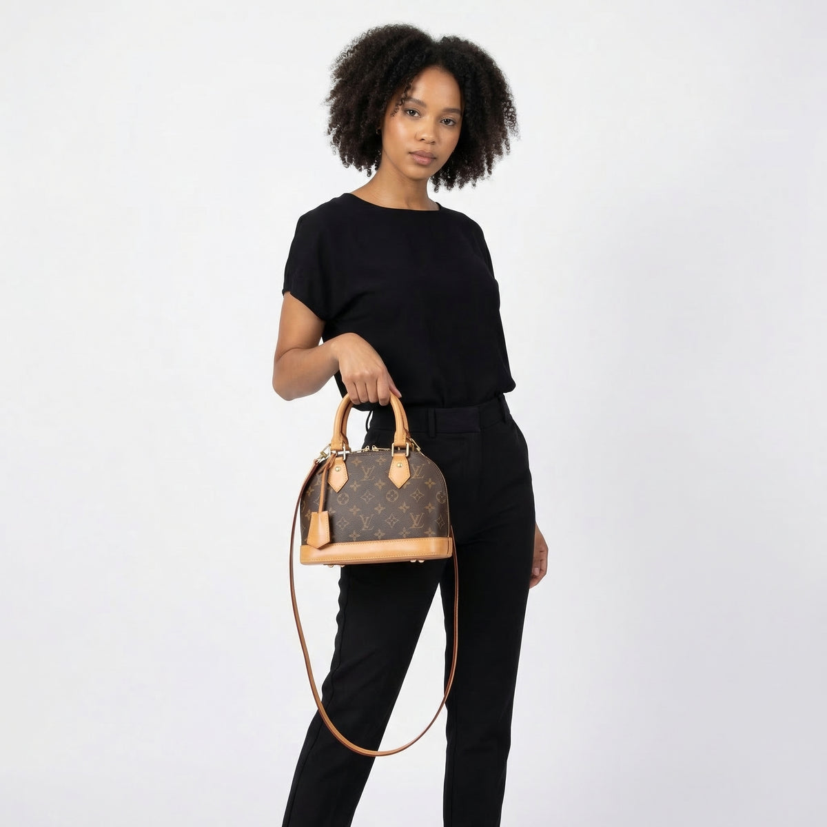 Louis Vuitton Alma BB Monogram Canvas