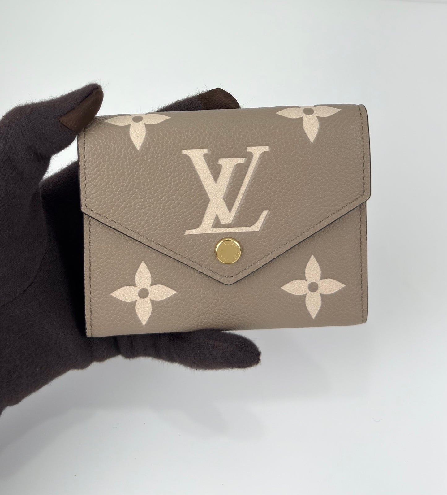 Louis Vuitton Victorine Wallet In Bicolor Monogram Empreinte Leather