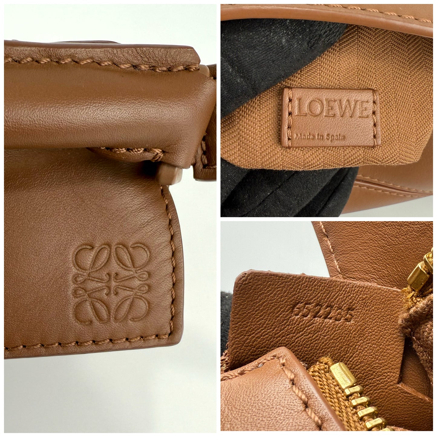 Loewe Mini Puzzle Bag Pecan
