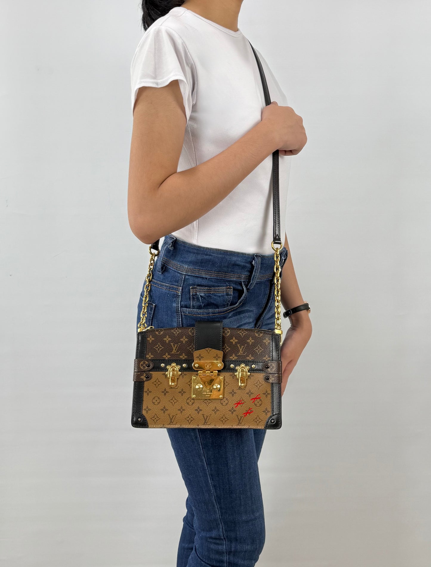 Louis Vuitton Trunk Clutch Reverse Monogram