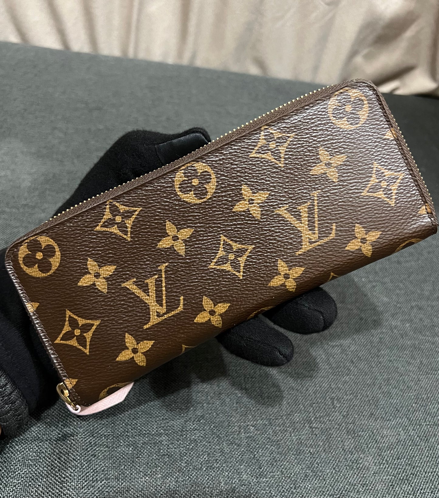 Louis Vuitton Clemence Wallet Monogram Canvas