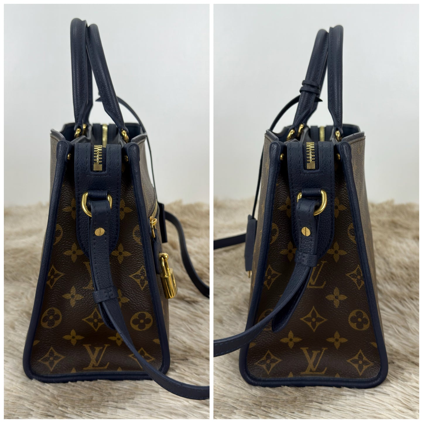 Louis Vuitton Popincourt PM Monogram Marine Canvas