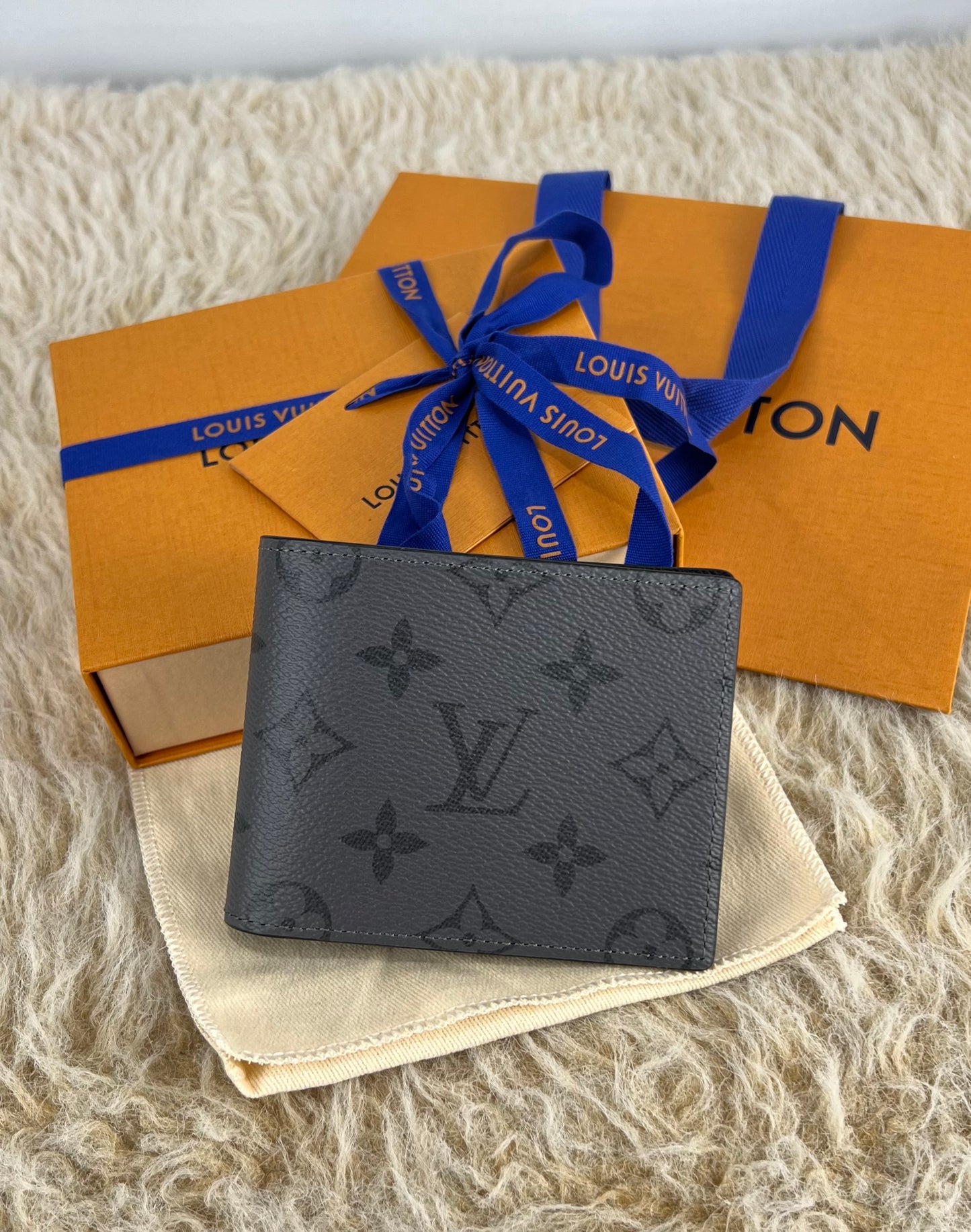 Louis Vuitton Monogram Reverse Eclipse Slender Wallet