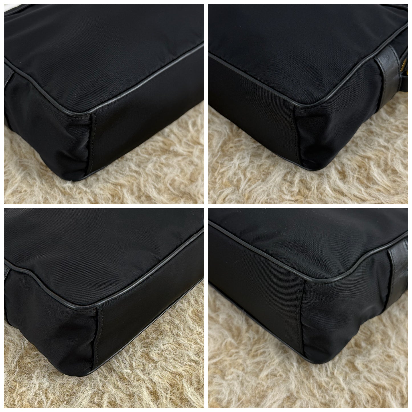 Prada Tessuto Nylon Camera Crossbody Bag
